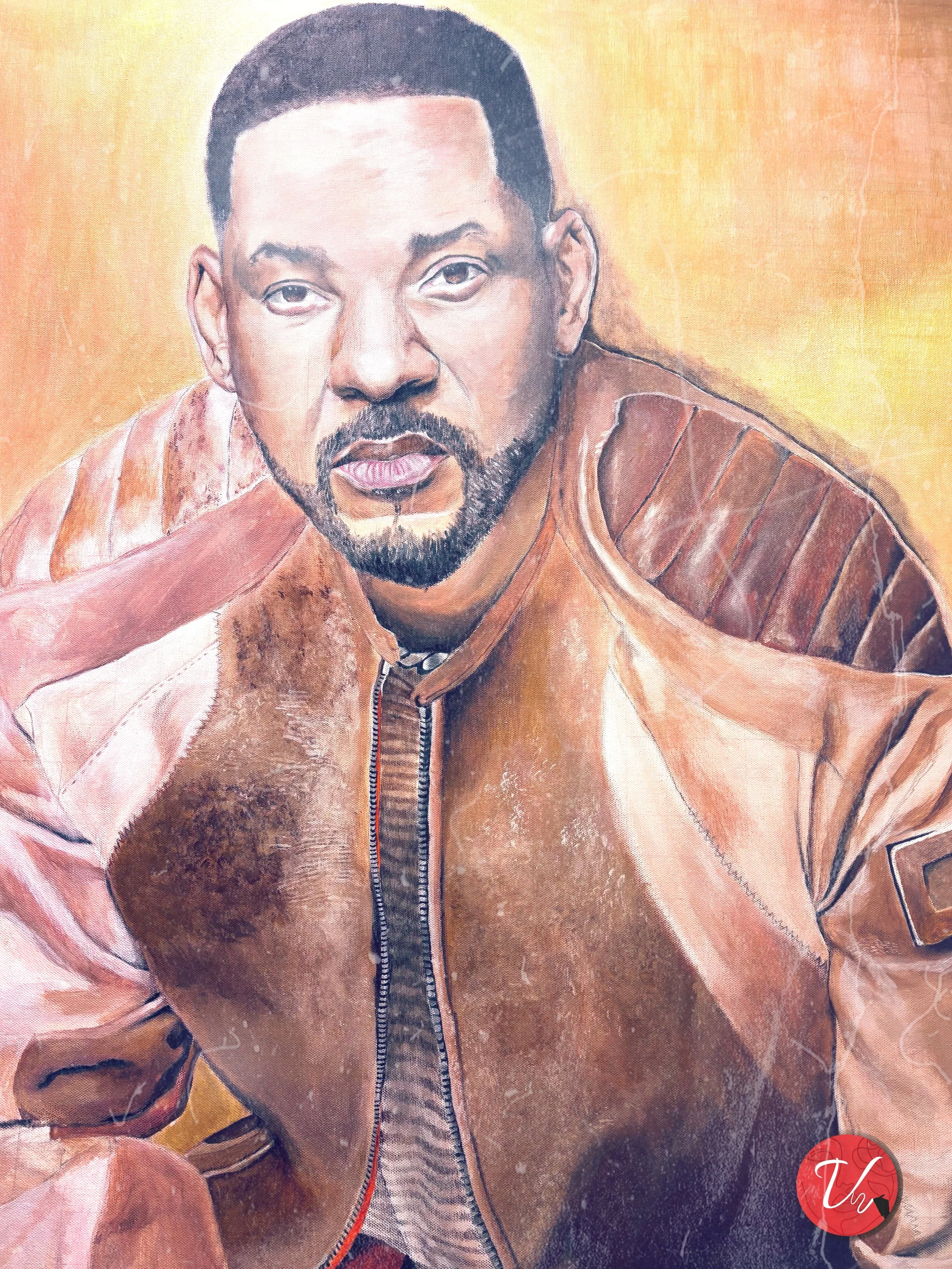 Will Smith “Gold Premium”Portrait