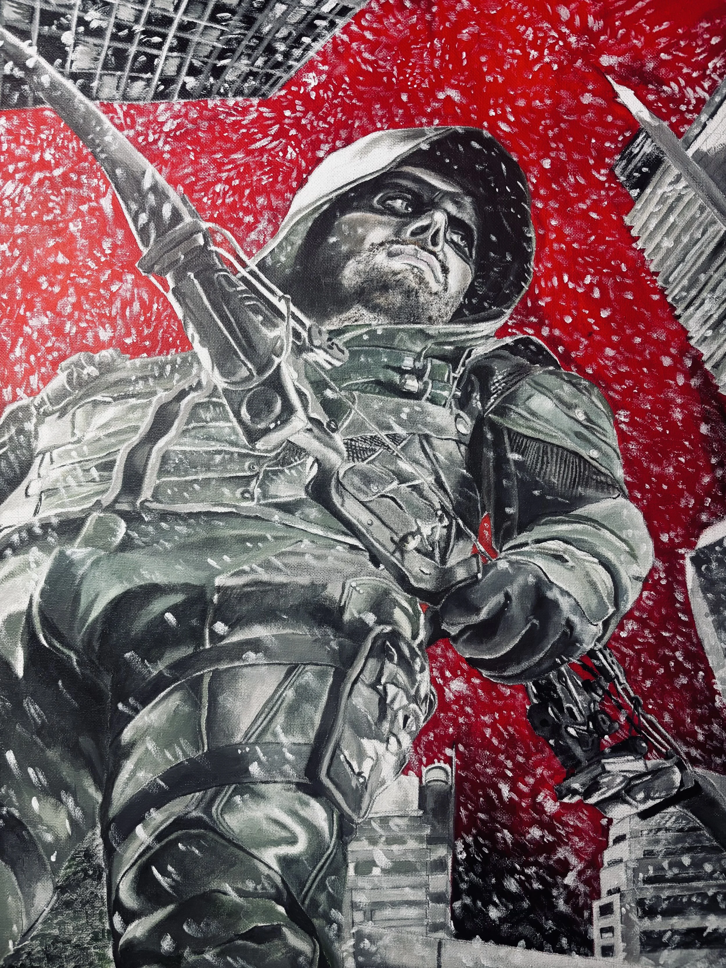 CW’s Green Arrow “24x18” Acrylic Portrait