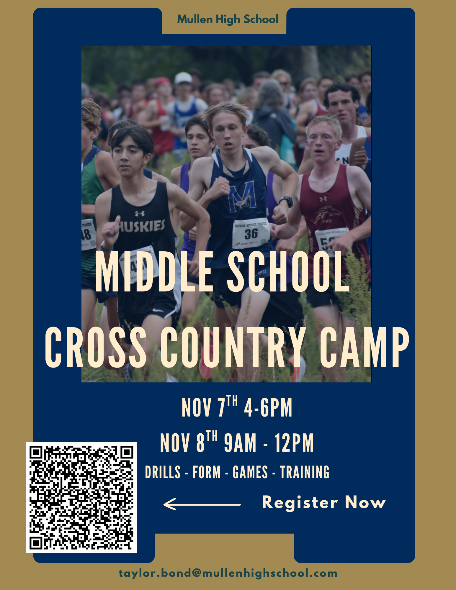 Mullen Middle School XC Camp