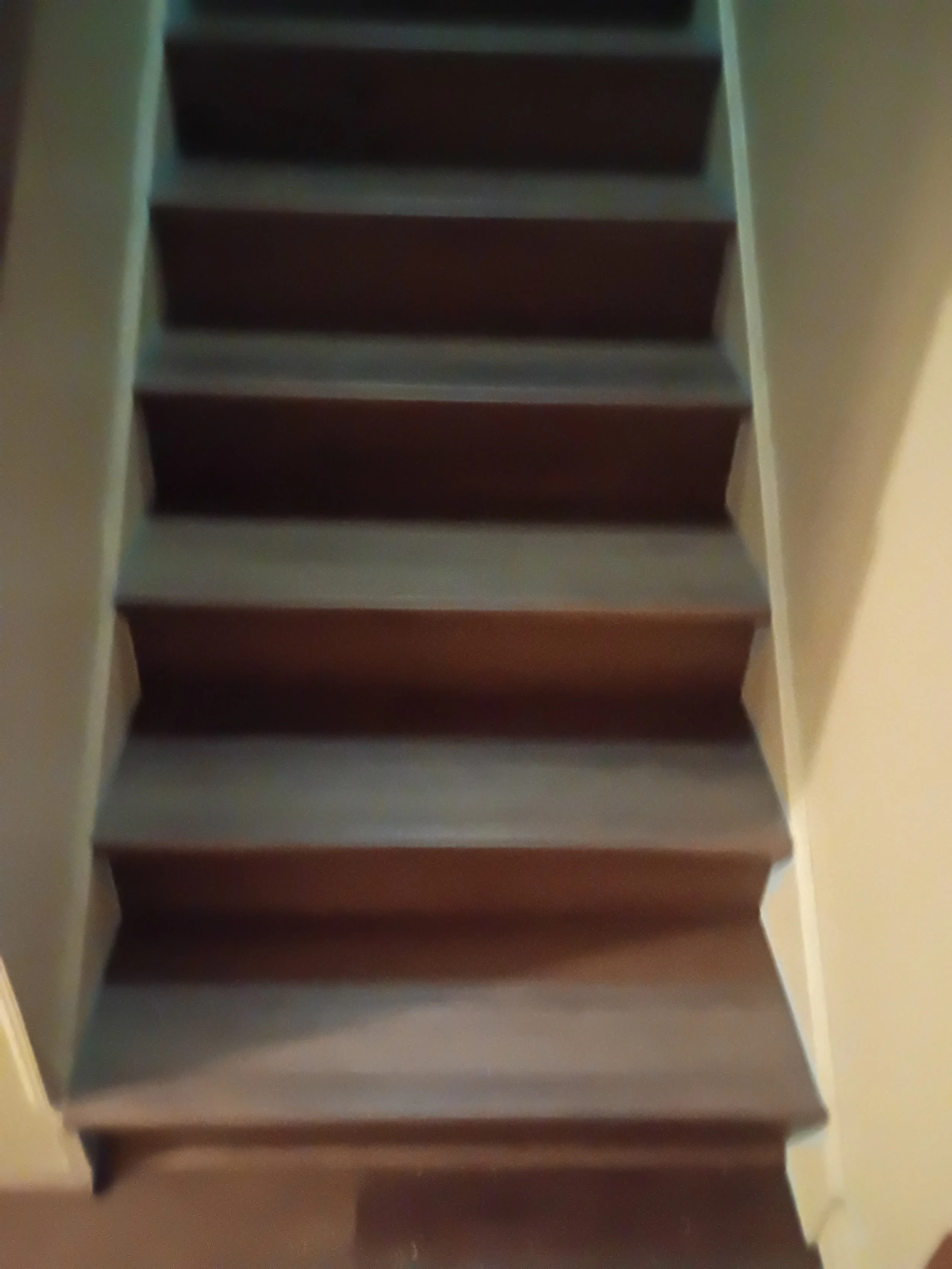 Lukes first LVP stair job