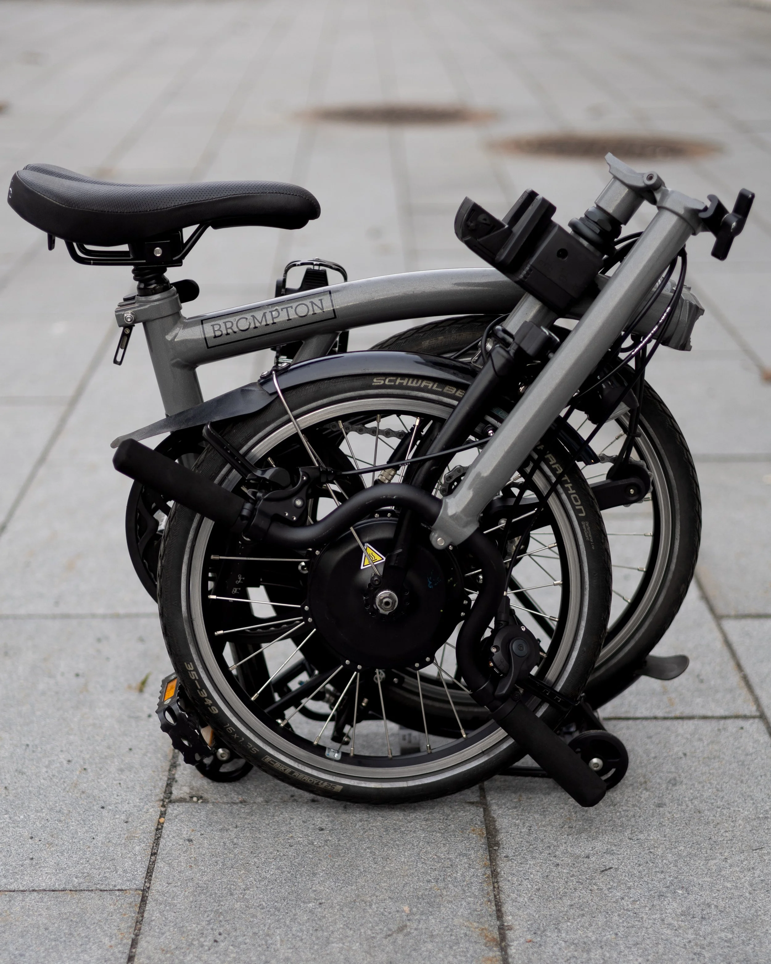 Brompton P-Line Electric Refurbished