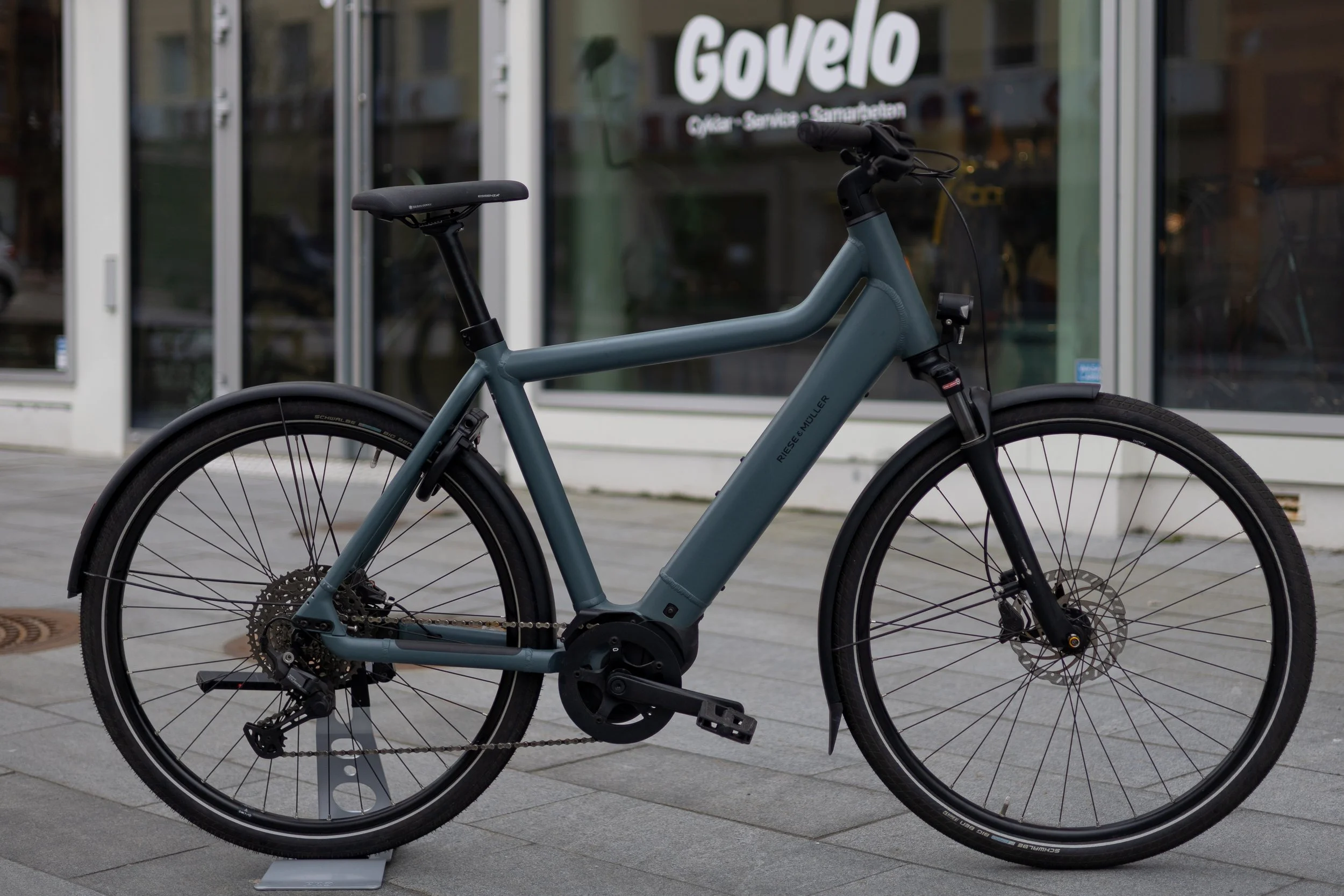 Riese & Müller Culture Touring – Denim, storlek 56, Demo ex