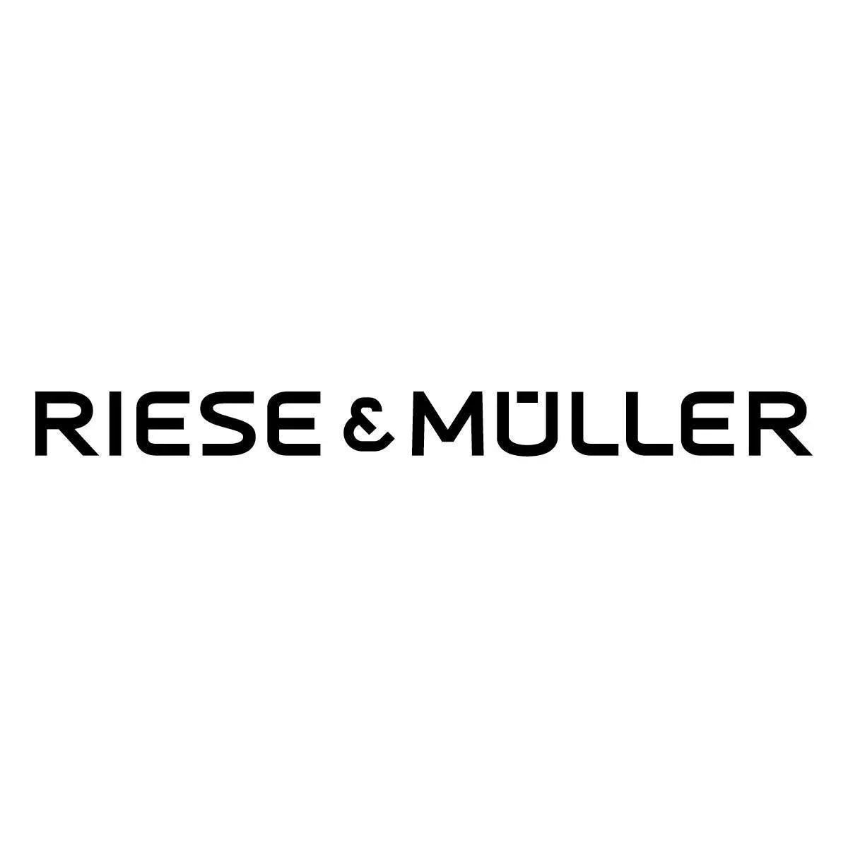 Riese & Müller logo in black text on a white background.