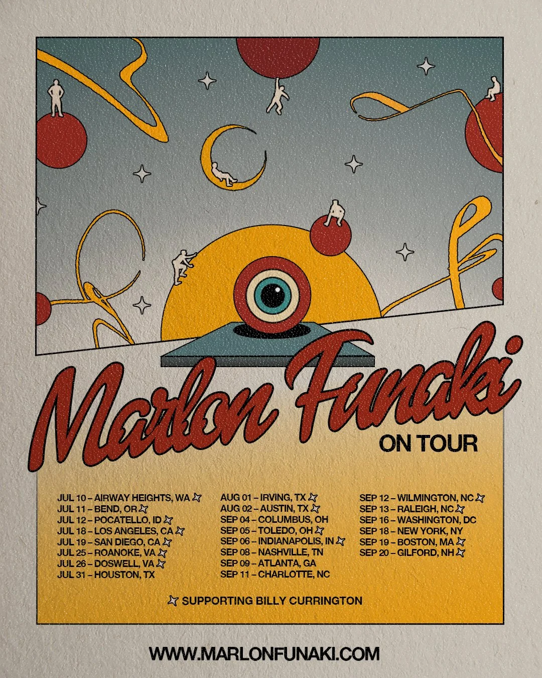 Marlon Funaki Tour 2025