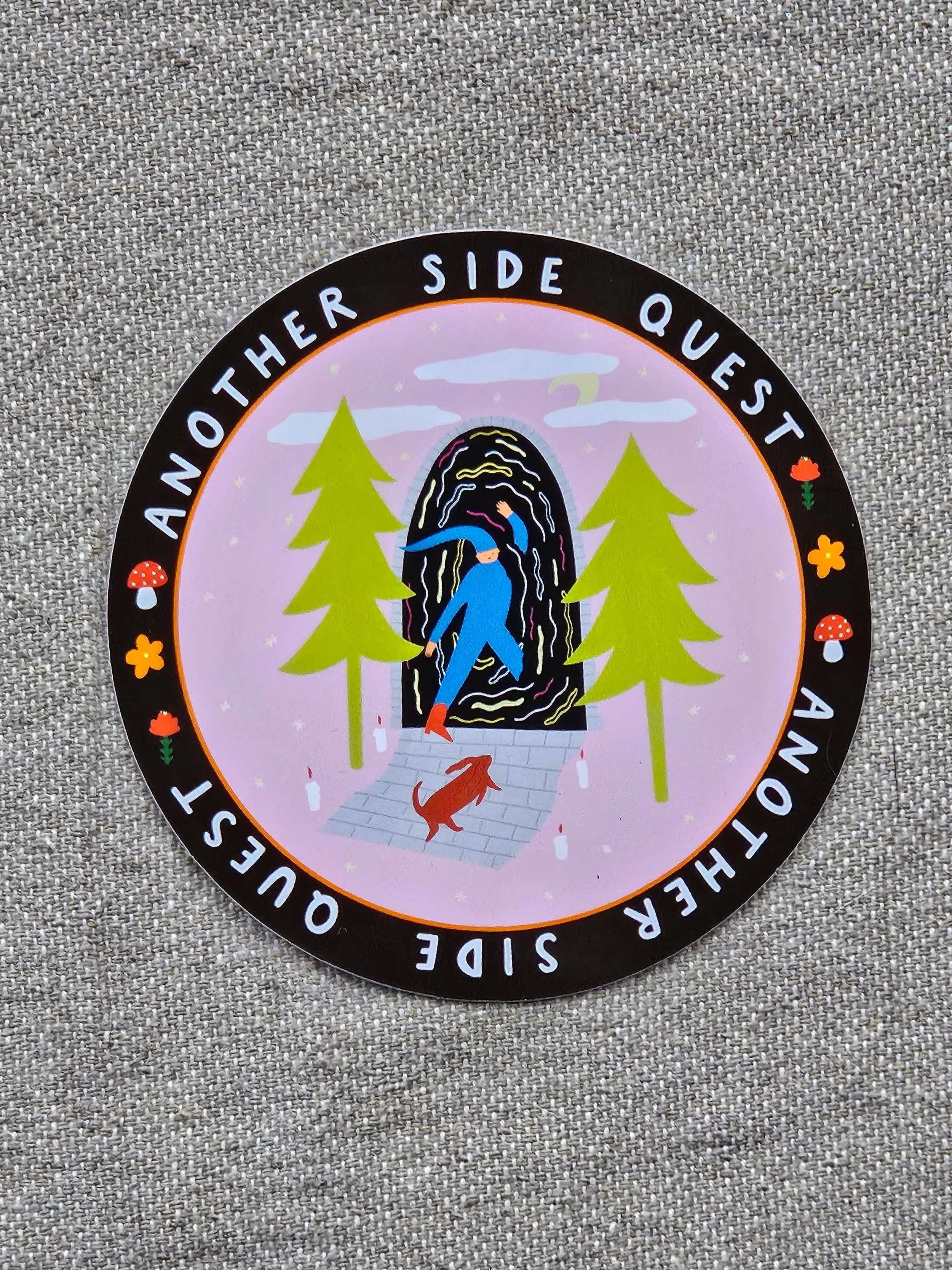 Another Side Quest vinyl sticker