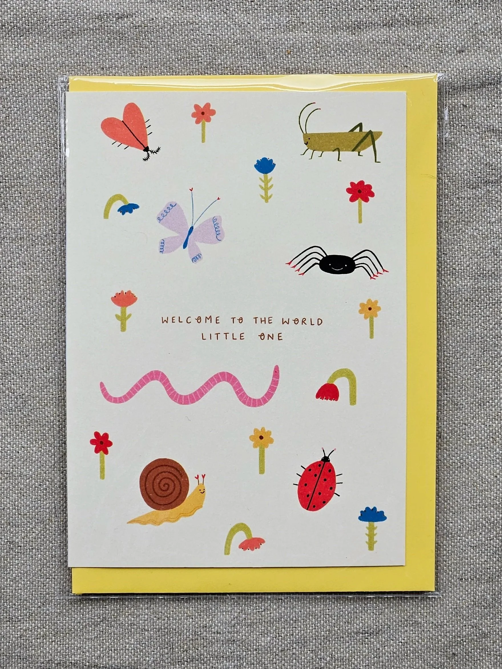 Welcome To the World Baby Card