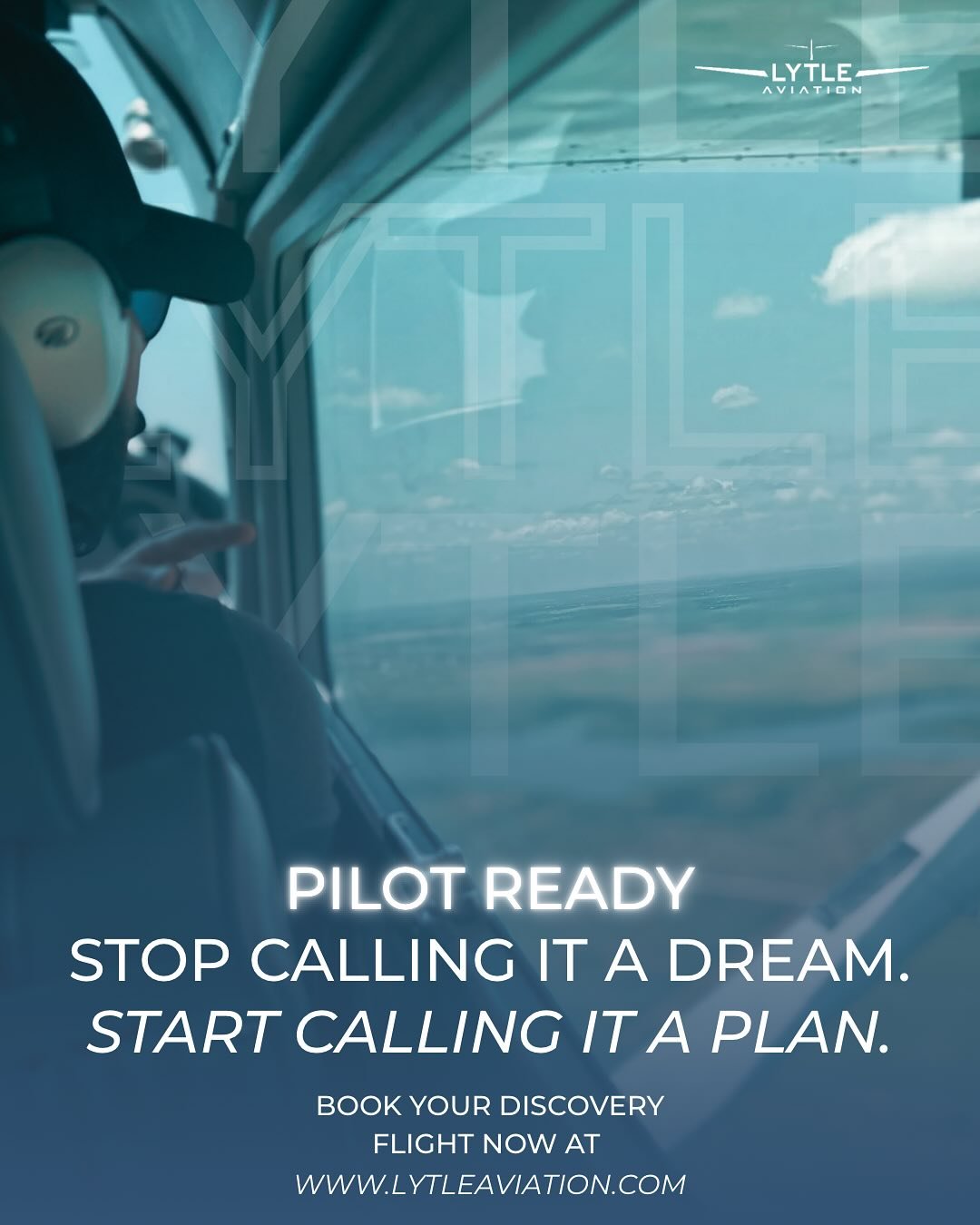 A lot of pilots kick things off with a discovery flight, and for good reason. It&rsquo;s the first real taste of what a flying career&rsquo;s all about.🛫
.
.
.
Book your spot at Lytleaviation.com and start flying NOW