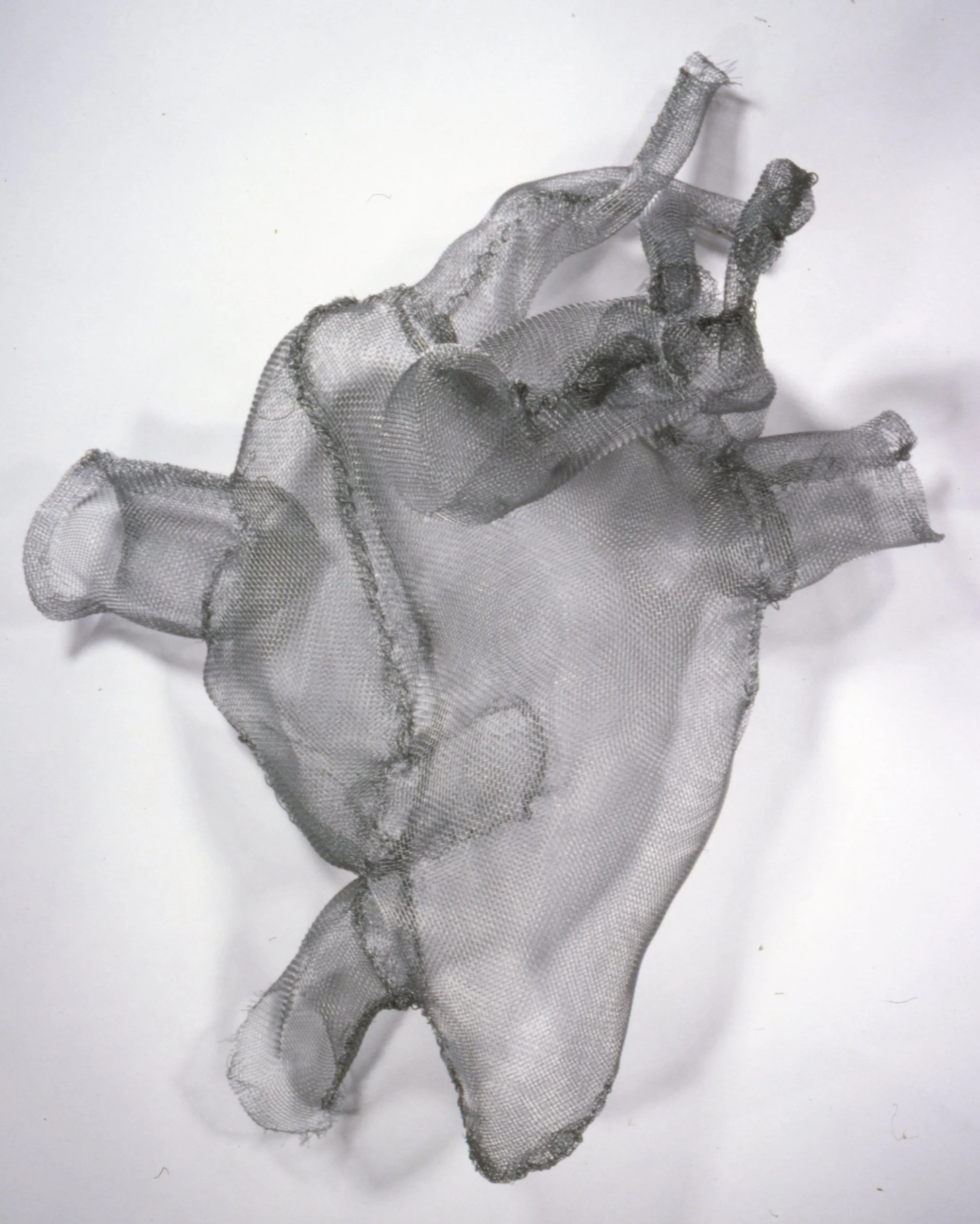 'untitled', 14" x 14" x 8", wire mesh sculpture