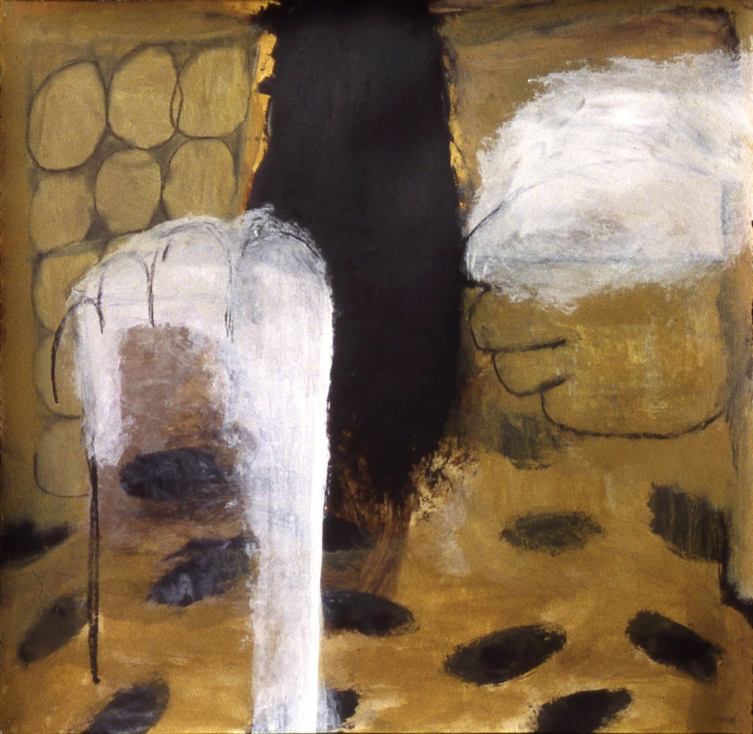 'Stimuli', 20" x 20", mixed media on paper