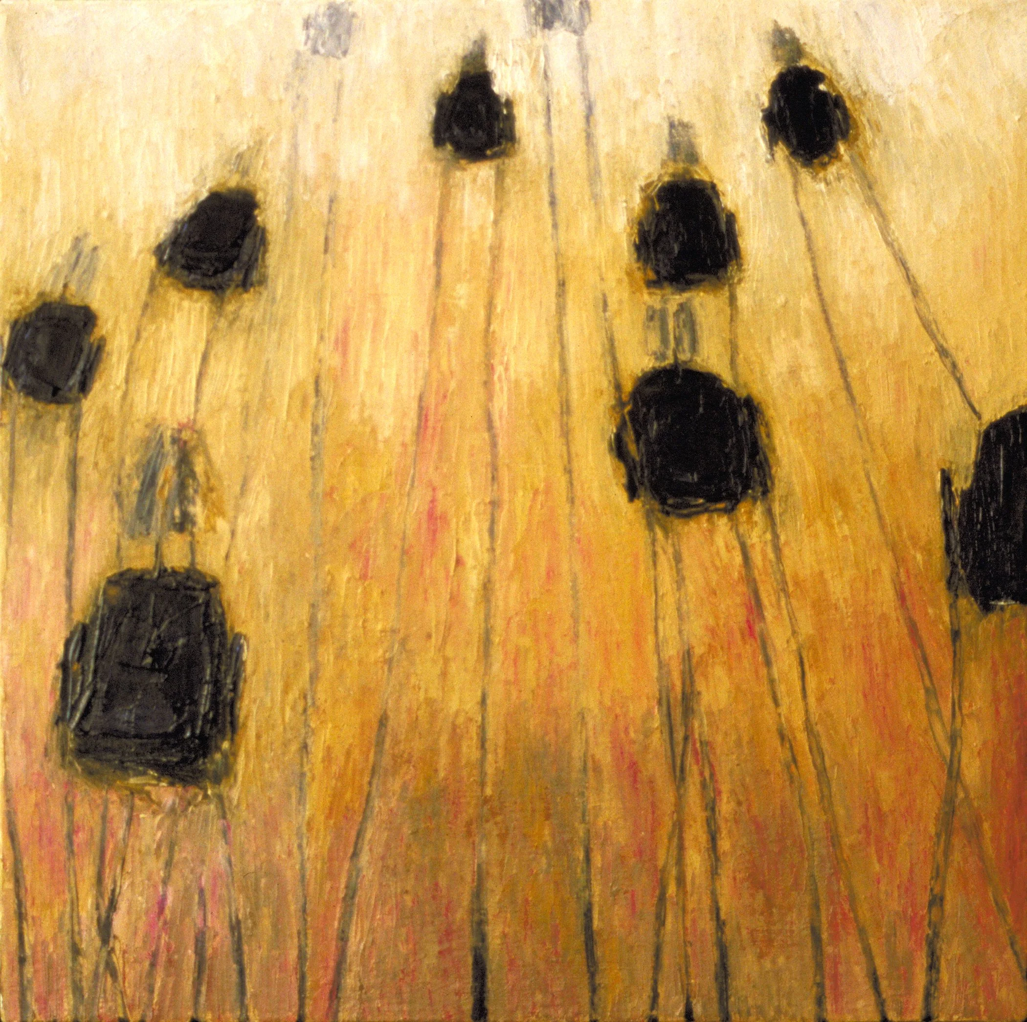 'Vanishing Point', 18" x 18", oil on canvas, 2000 (private collection)