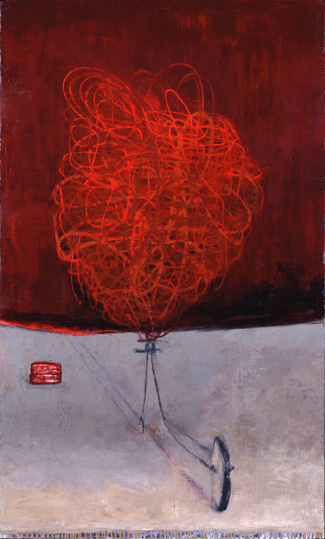 'Eat', 36" x 60", oil on canvas