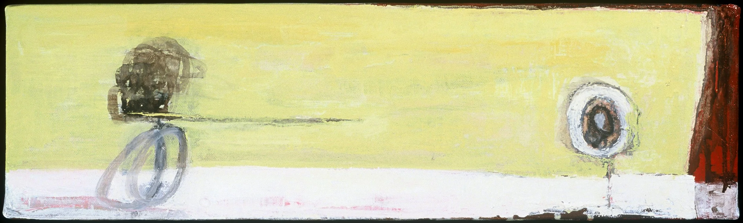 'Cervantes' oil on canvas