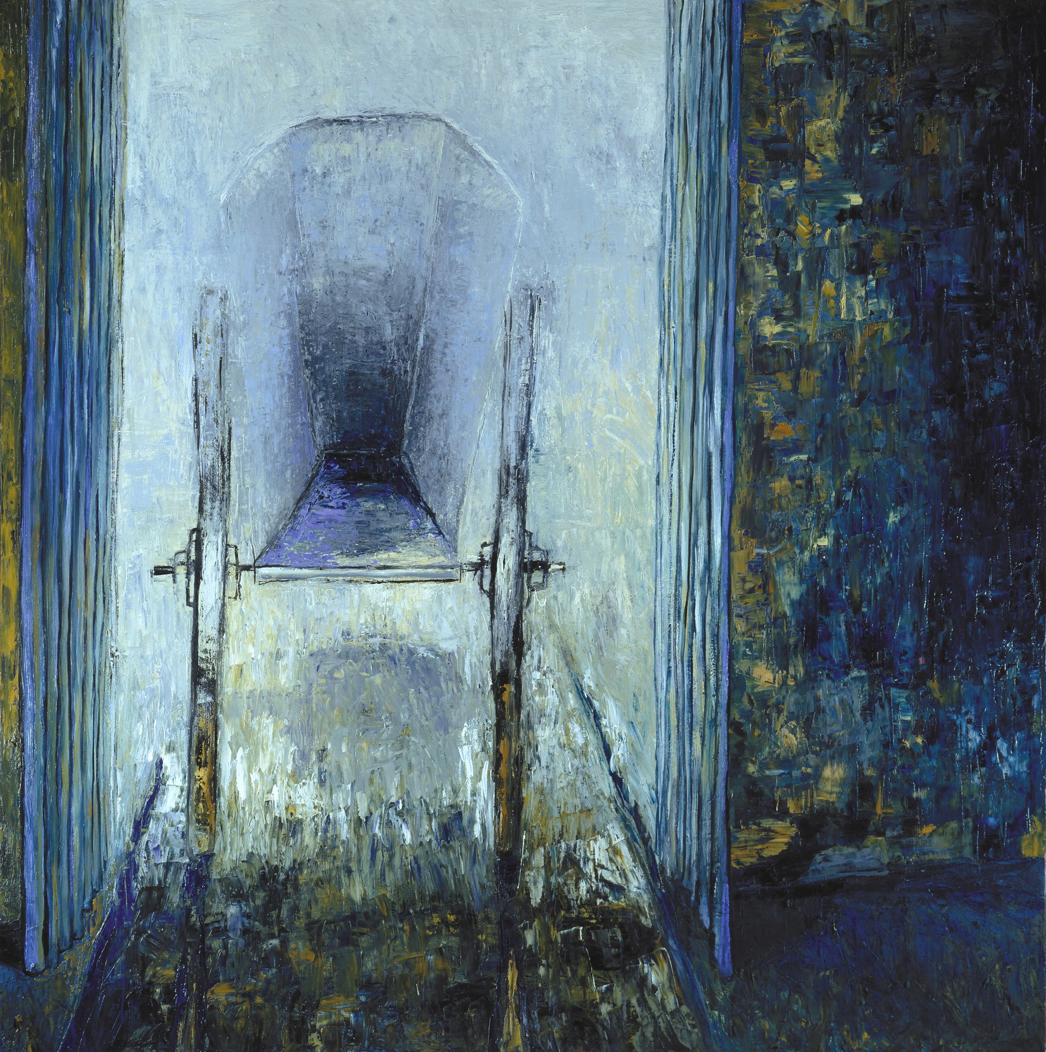 'Portal', 48" x 48", 2000, oil on canvas (private collection)
