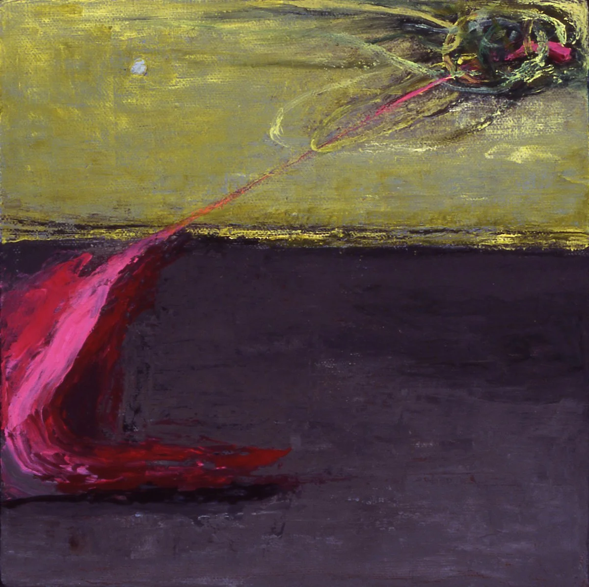 'Abduction of Rose Madder', 9" x 9", oil on canvas, 2006 (work abducted)