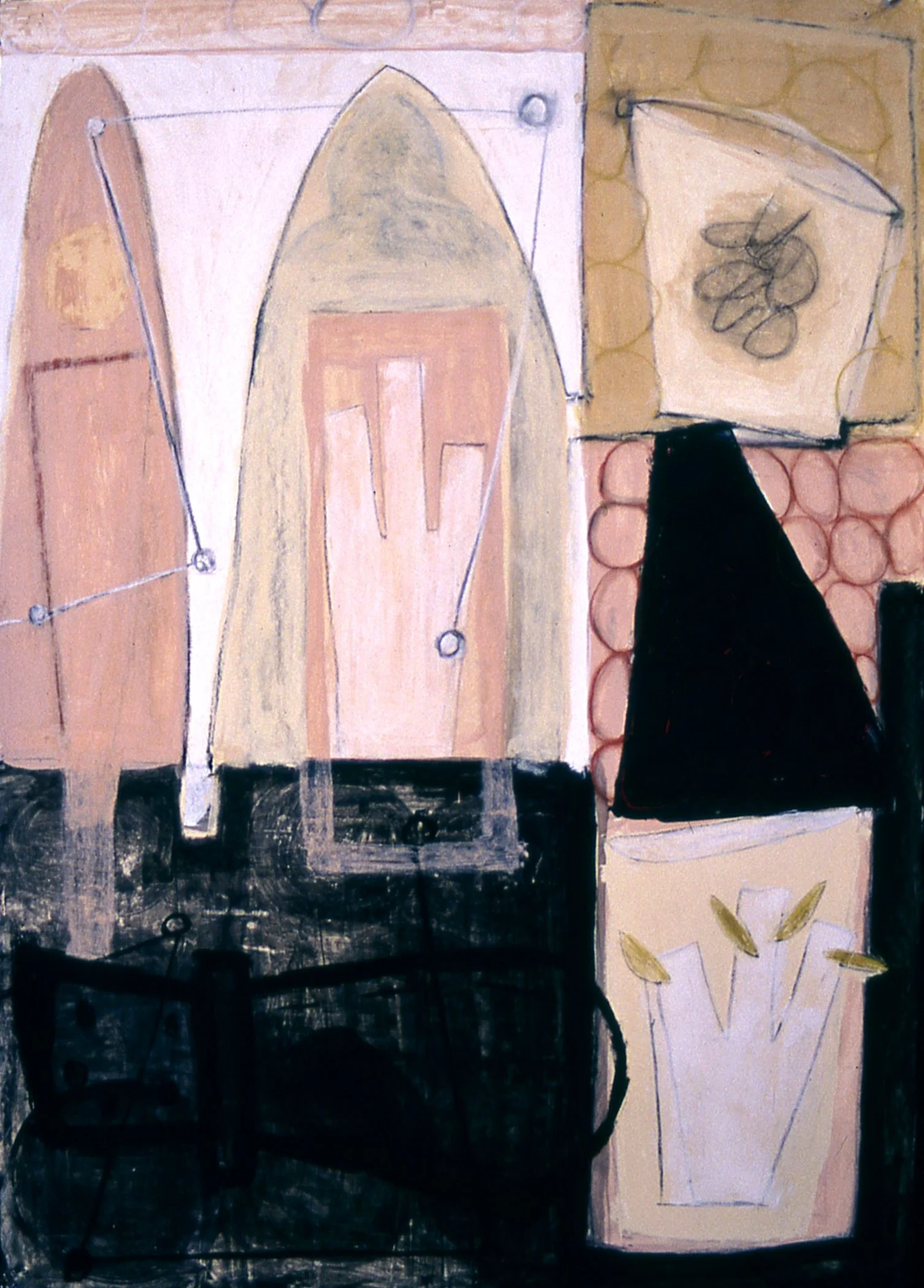 'Redemption', 30" x 40", mixed media on paper