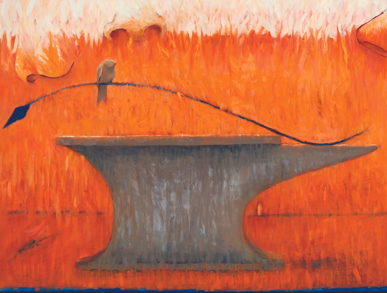 'A.H.A.' [Book Eight], oil on canvas, 40" x 30", 2023