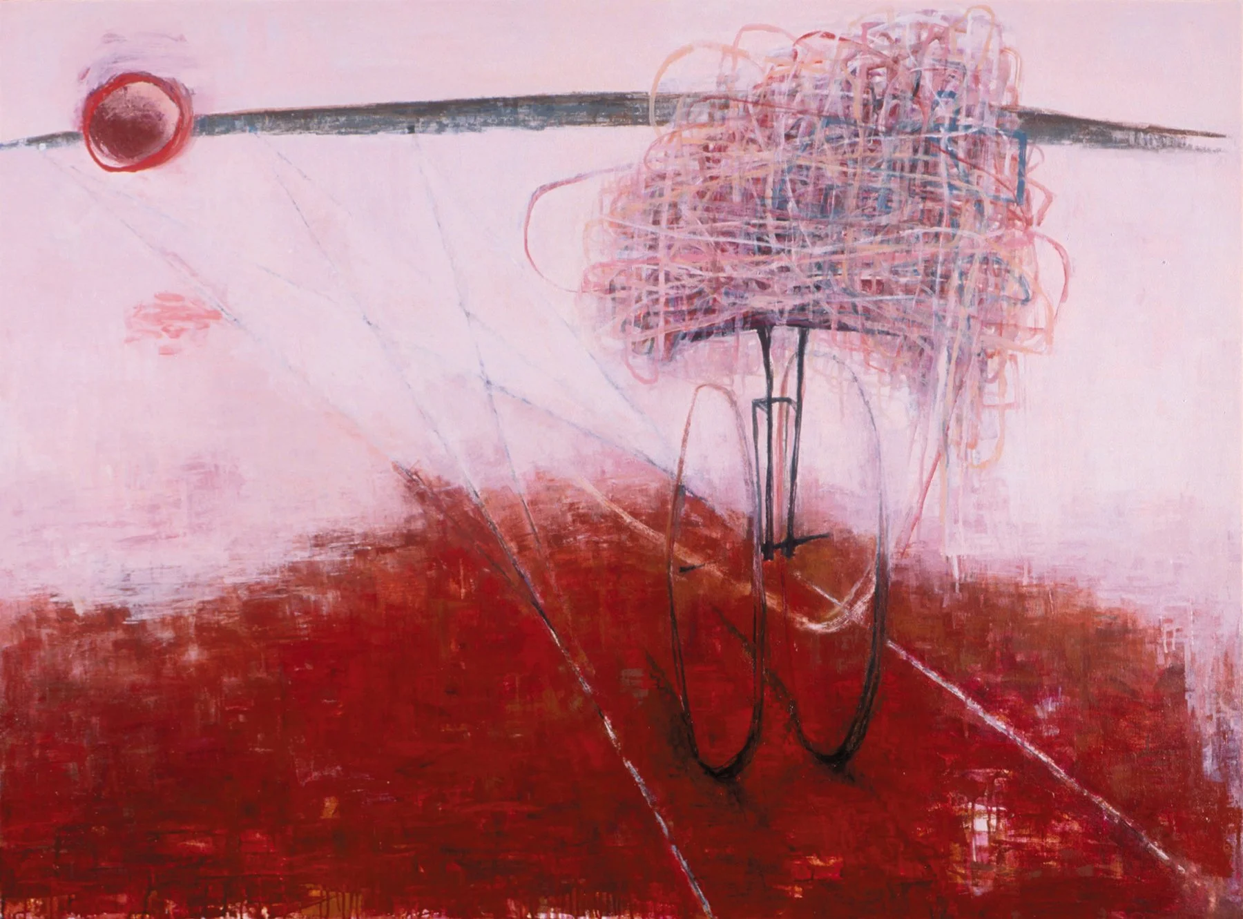 'Impedimentum', 60" x 48", oil on canvas, 2003