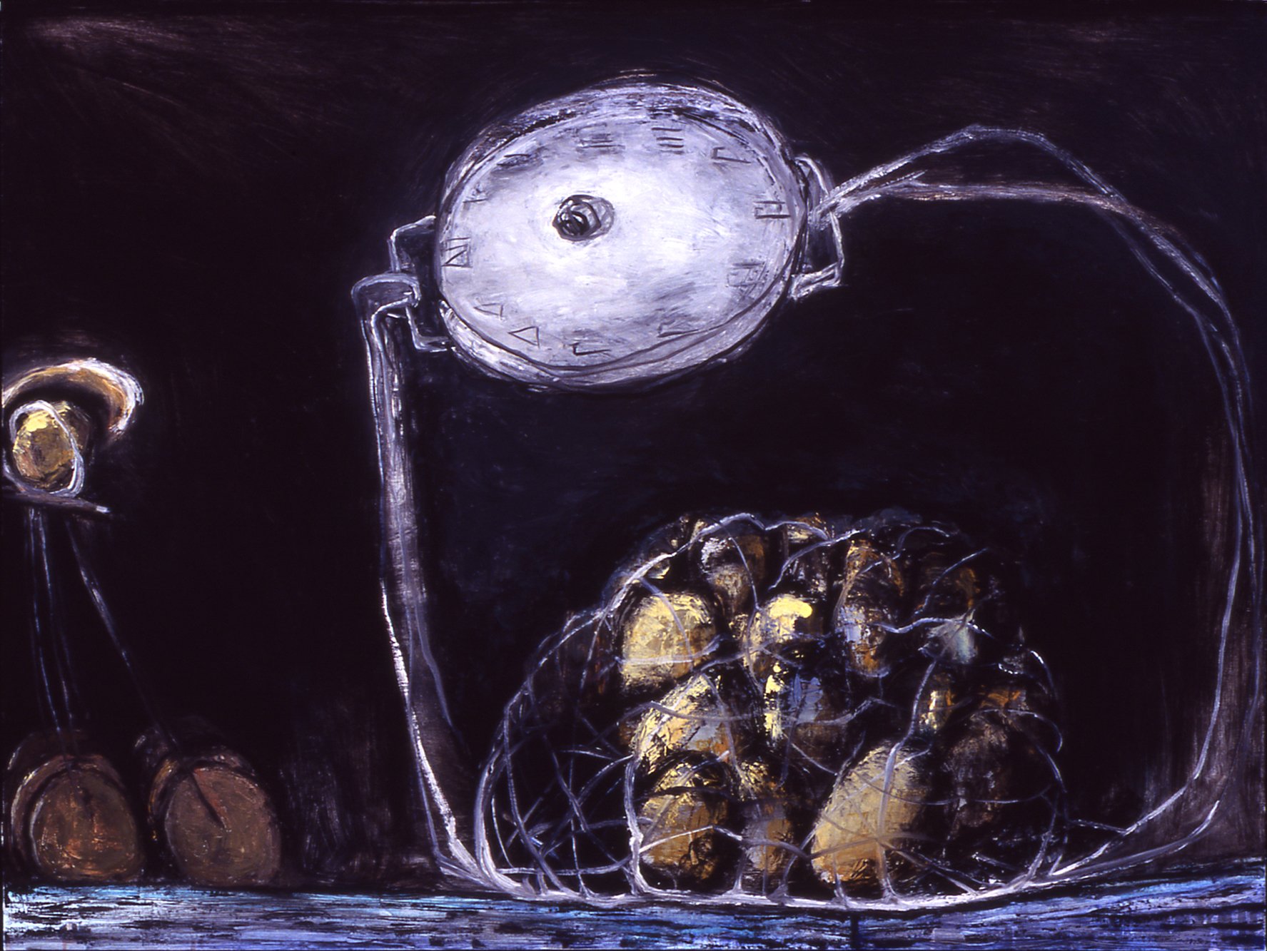 'Kronos' [Theogony], 40" x 30", oil on canvas, 2006 