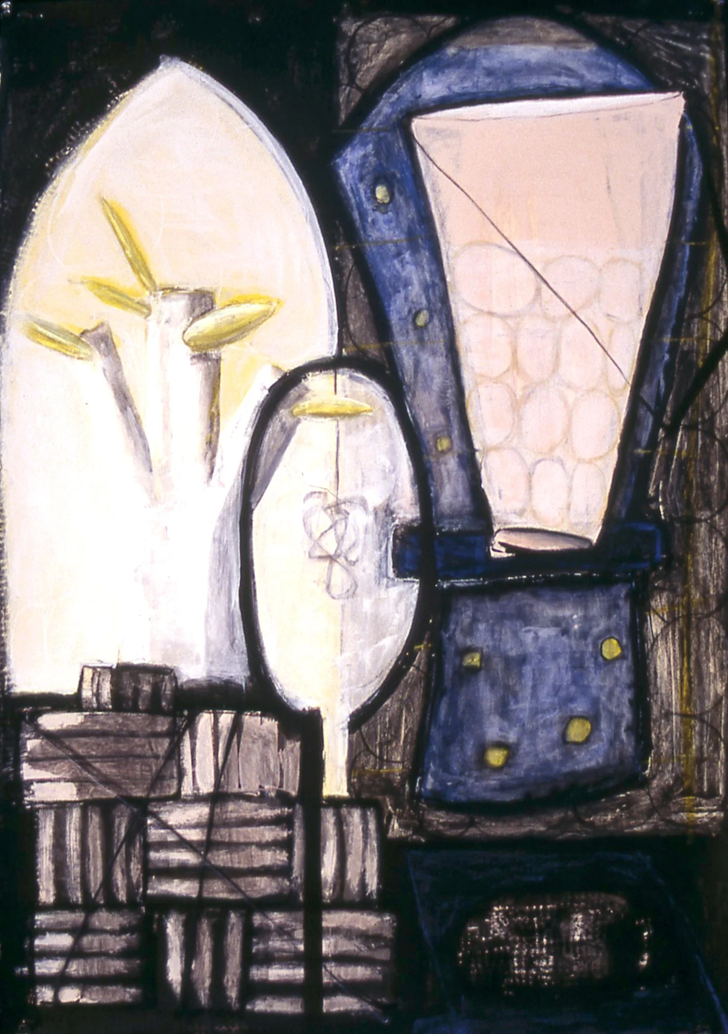 'Incarnation', 30" x 40", mixed media on paper