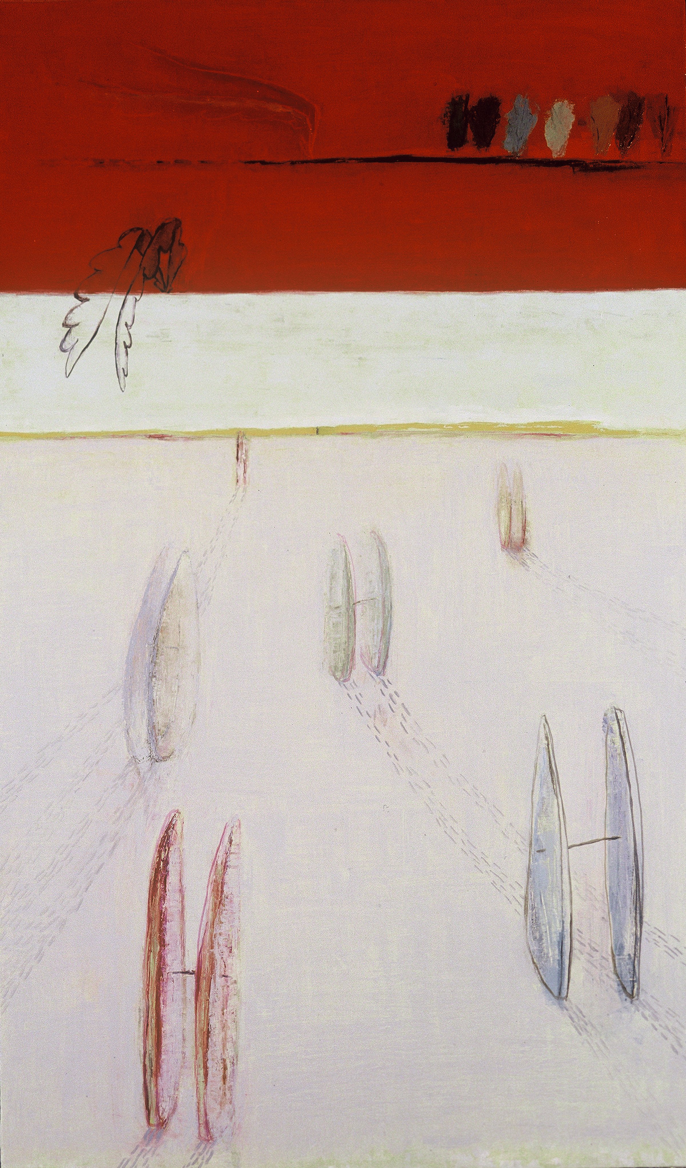 'iSPY', 36" x 60", 2001, oil on canvas