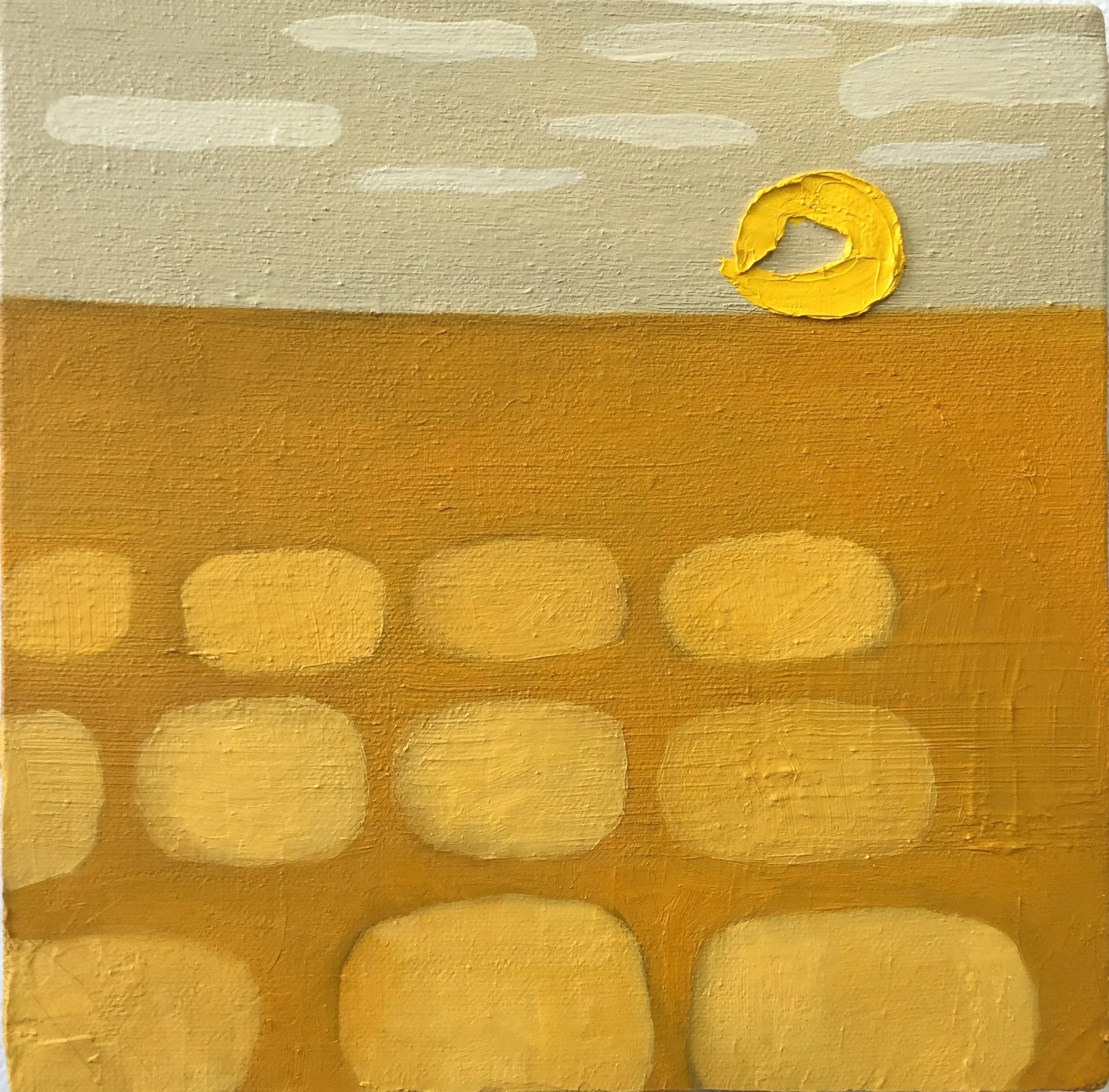 '#4 Wall', 10" x 10", oil on canvas (private collection)