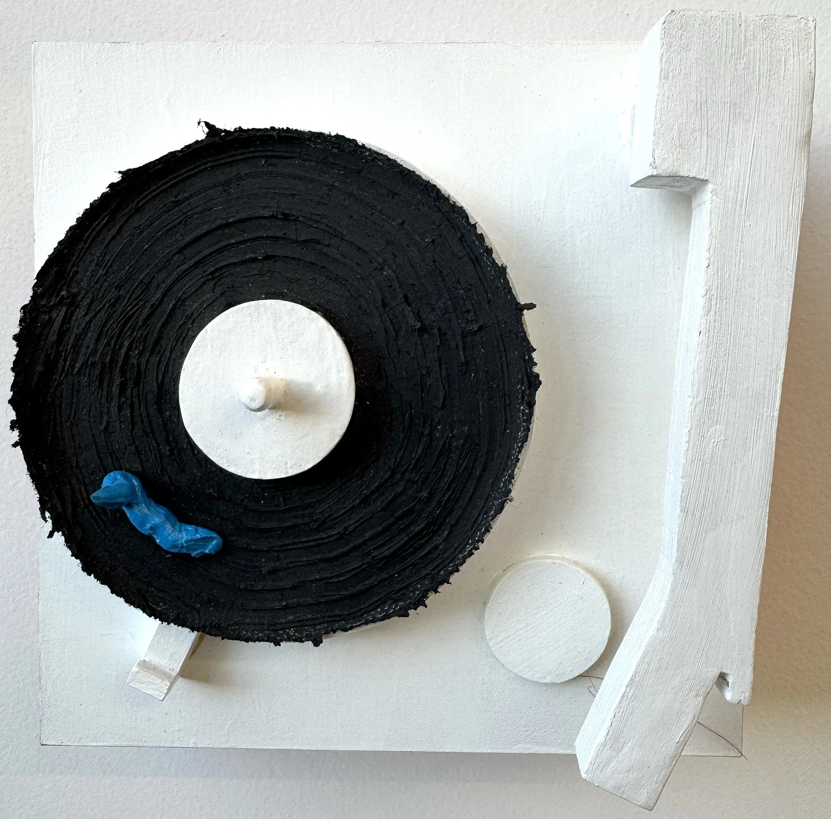 '1968', 6" x 6"x3", oil on canvas on wood, 2011