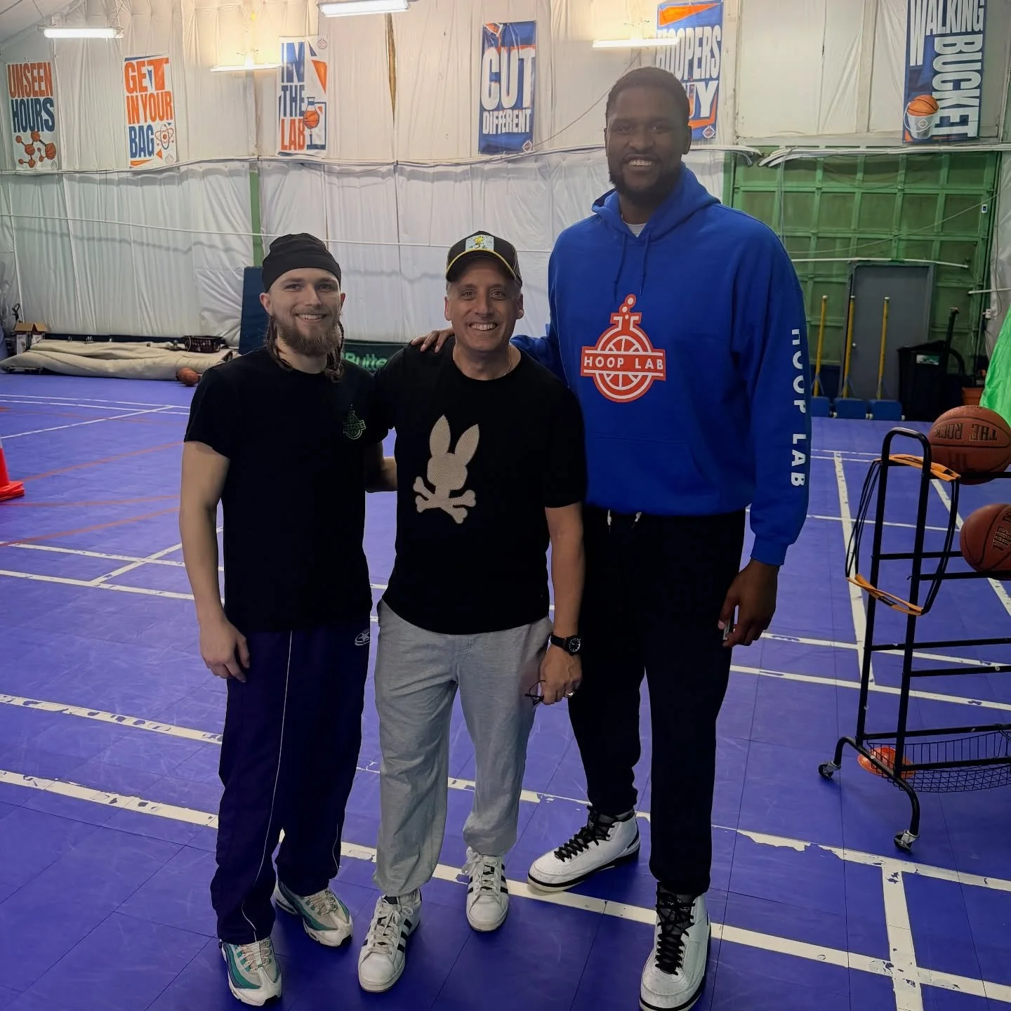 Shoutout to @joe_gatto for stopping by the Lab and showing some love 🙌🏀