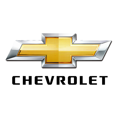 Logotipo de Chevrolet con el nombre 'Chevrolet' debajo.