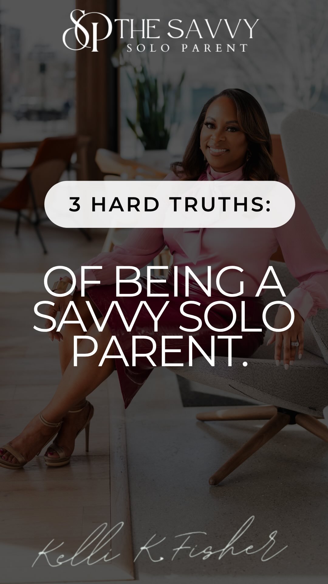 3 HARD Truths of Being a Savvy Solo Parent:
Tag two Savvy Solo Friends that ever had to:
1. Be the good cop and the bad cop
2. Budget like a CFO
3. Cry in the shower, then show up with a smile
I am going LIVE tonight at 7PM EST on FB AND IG!