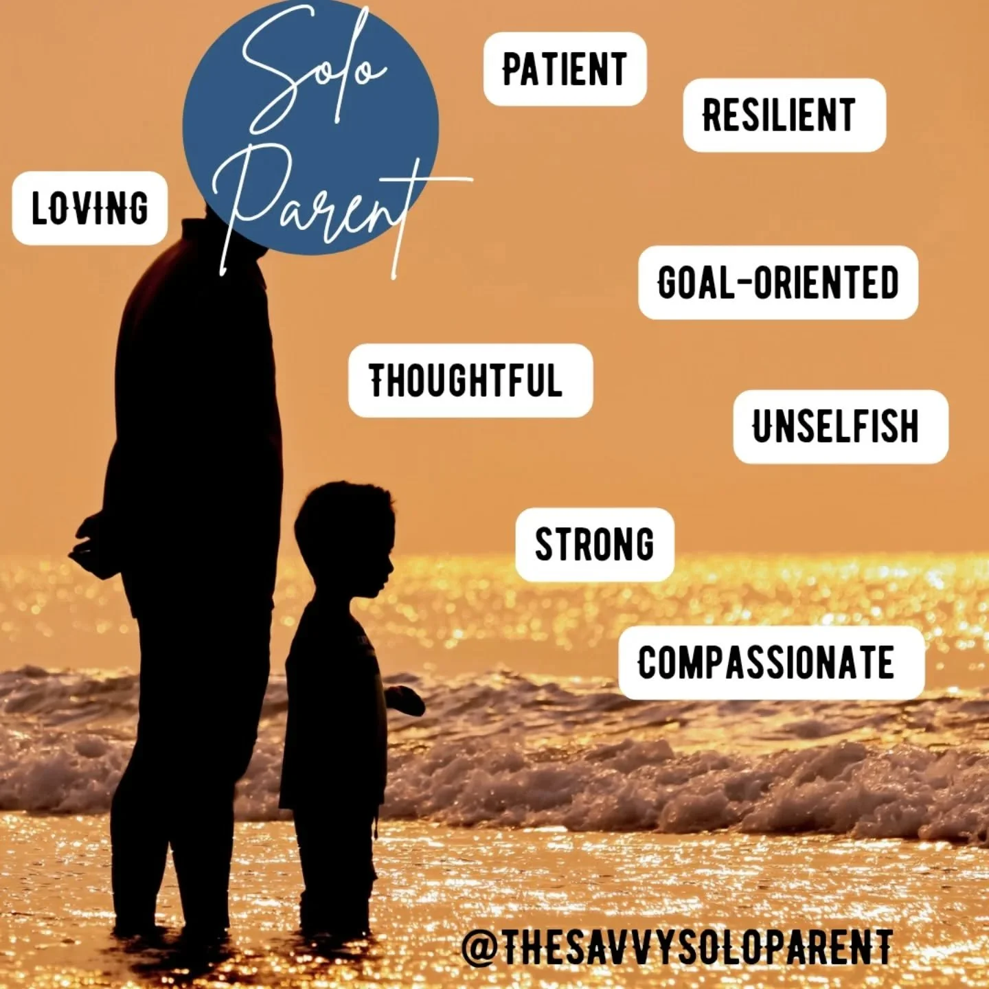 Women and men who parent solo have developed so many of these characteristics and more. Drop more attributes in the comments that you've found have sharpened from your own experience or someone you know who is a solo parent!