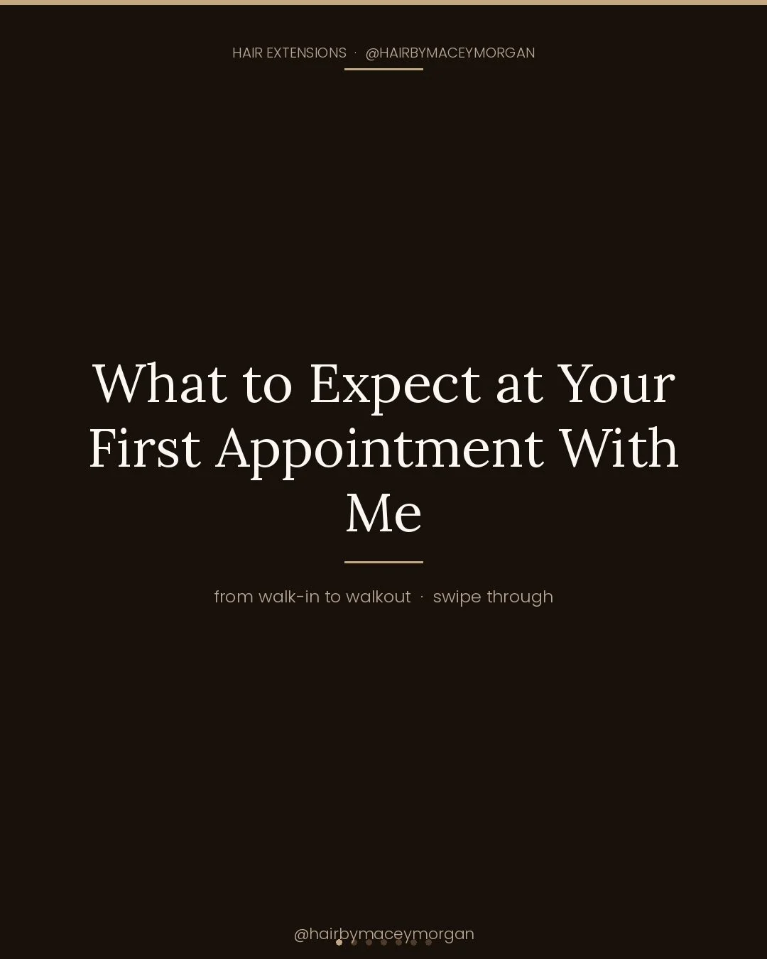 First time extension clients this one&rsquo;s for you. 💛
 
I know walking into your first install can feel a little overwhelming, especially if you&rsquo;ve never had extensions before. So here&rsquo;s exactly what your experience with me will look 