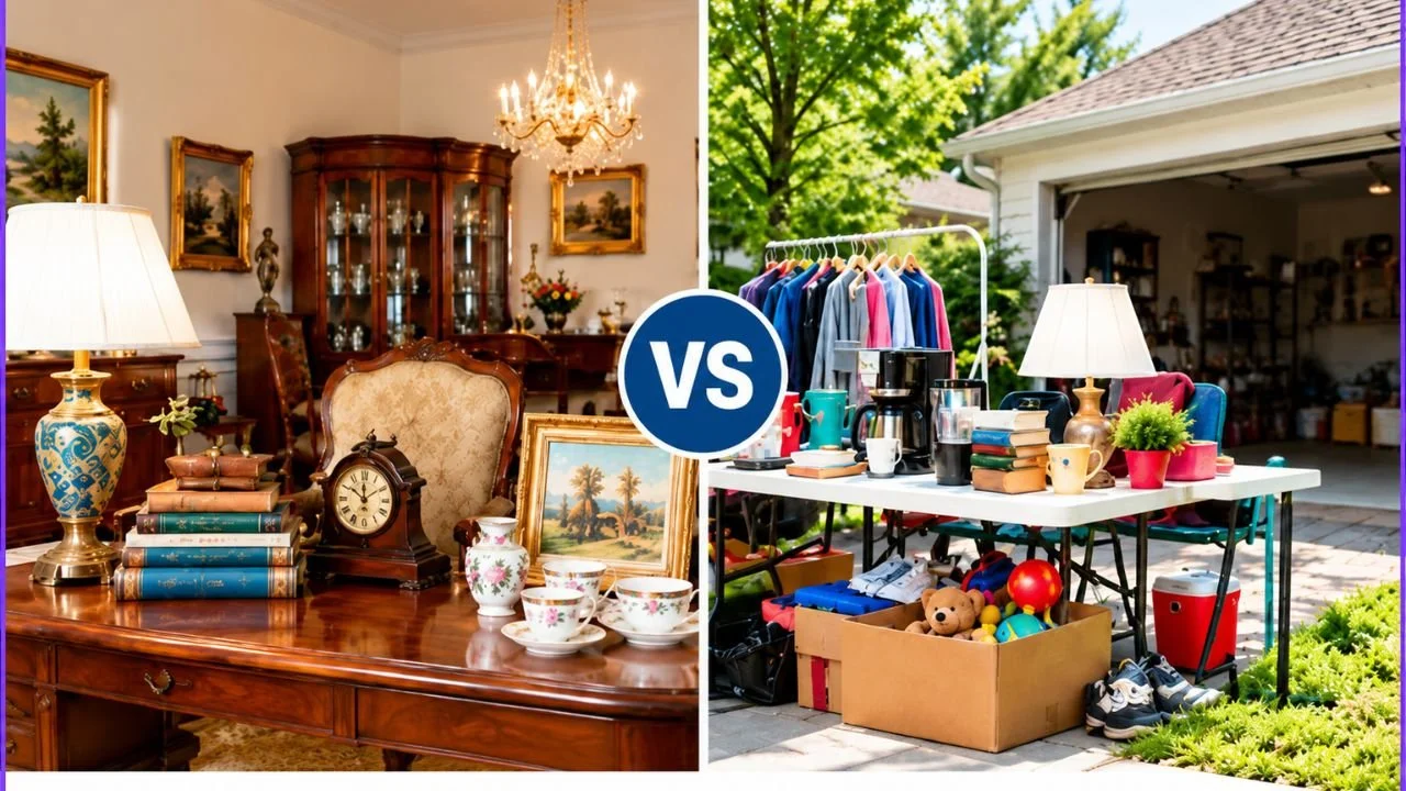 Estate Sale vs. Garage Sale: What's the Difference?