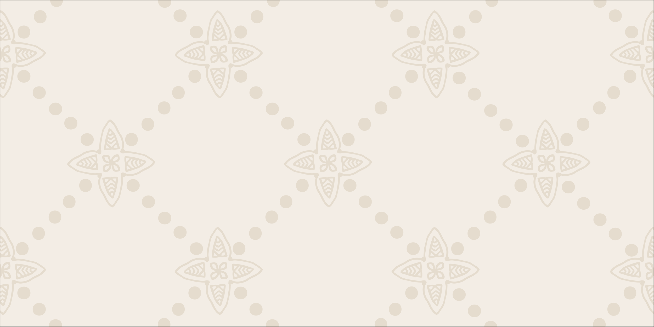 Tan dotted foil effect on ivory background, subtle hand-drawn metallic-inspired design by Raspberry Tapestry