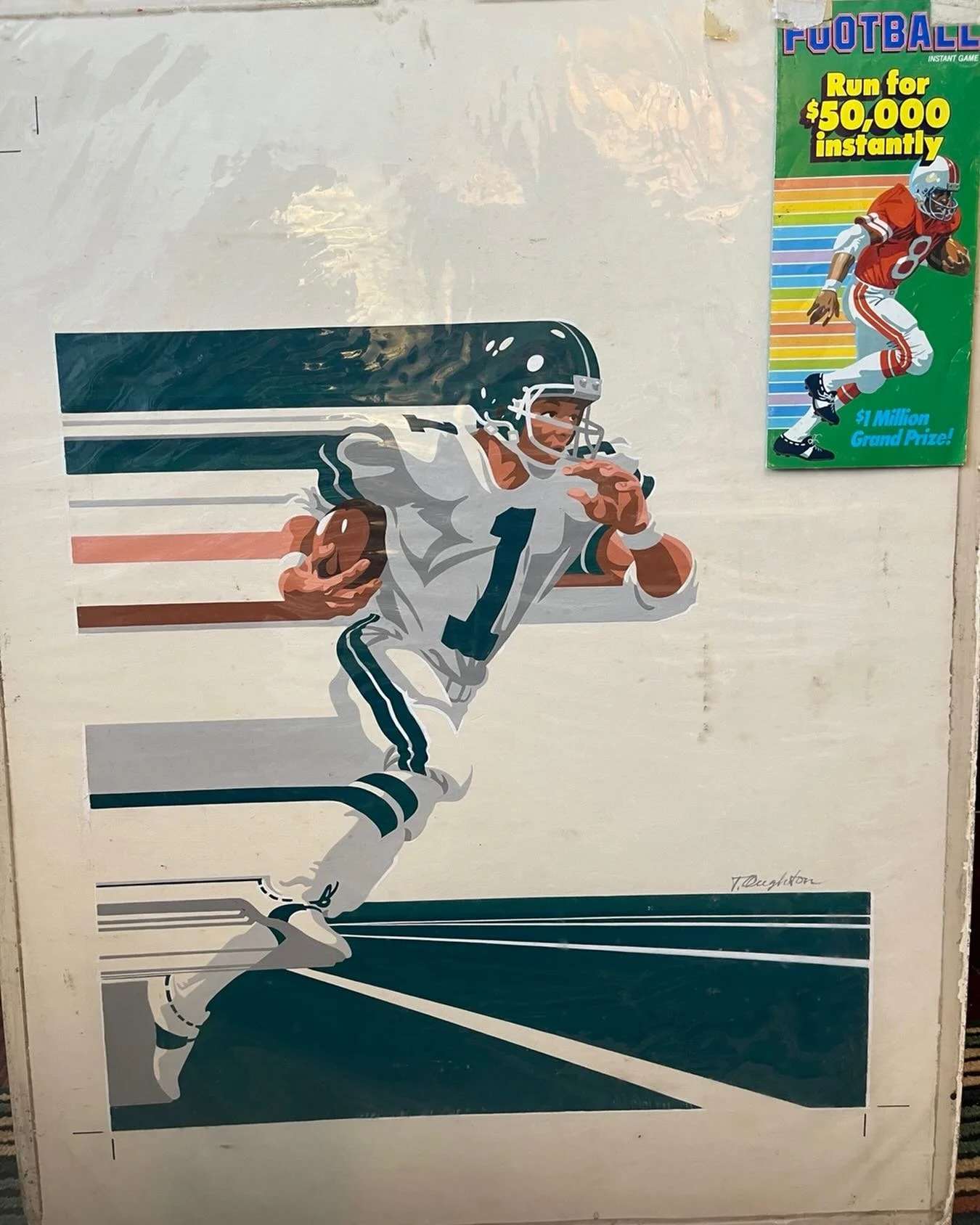 Vintage Eagles advertising