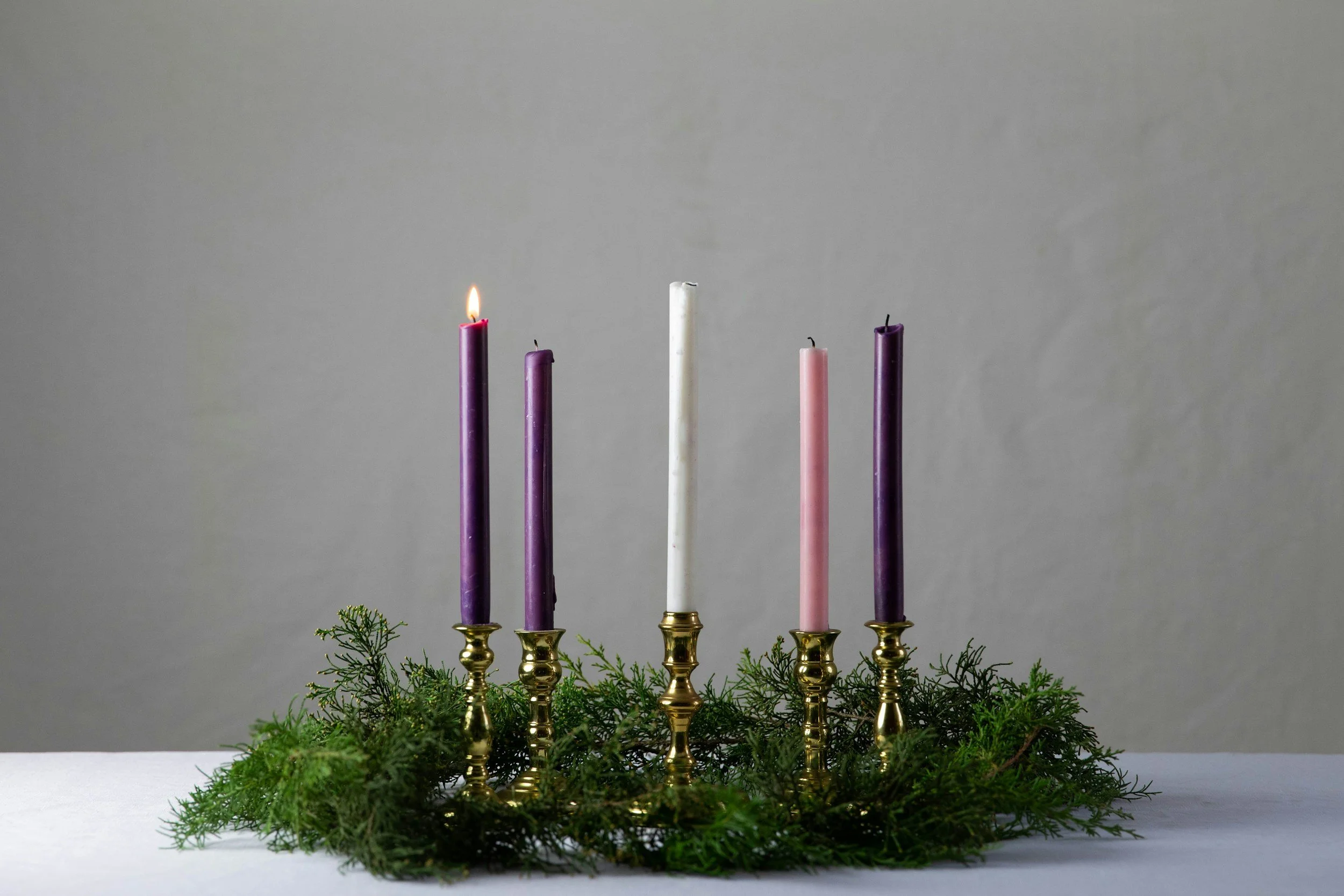 Family Advent Wreath Making