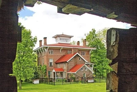 Back view of Henderson Hall