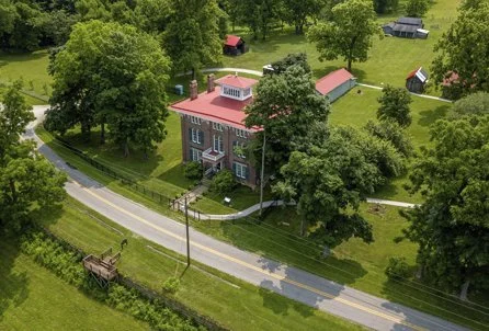 Aerial view of Henderson Hall
