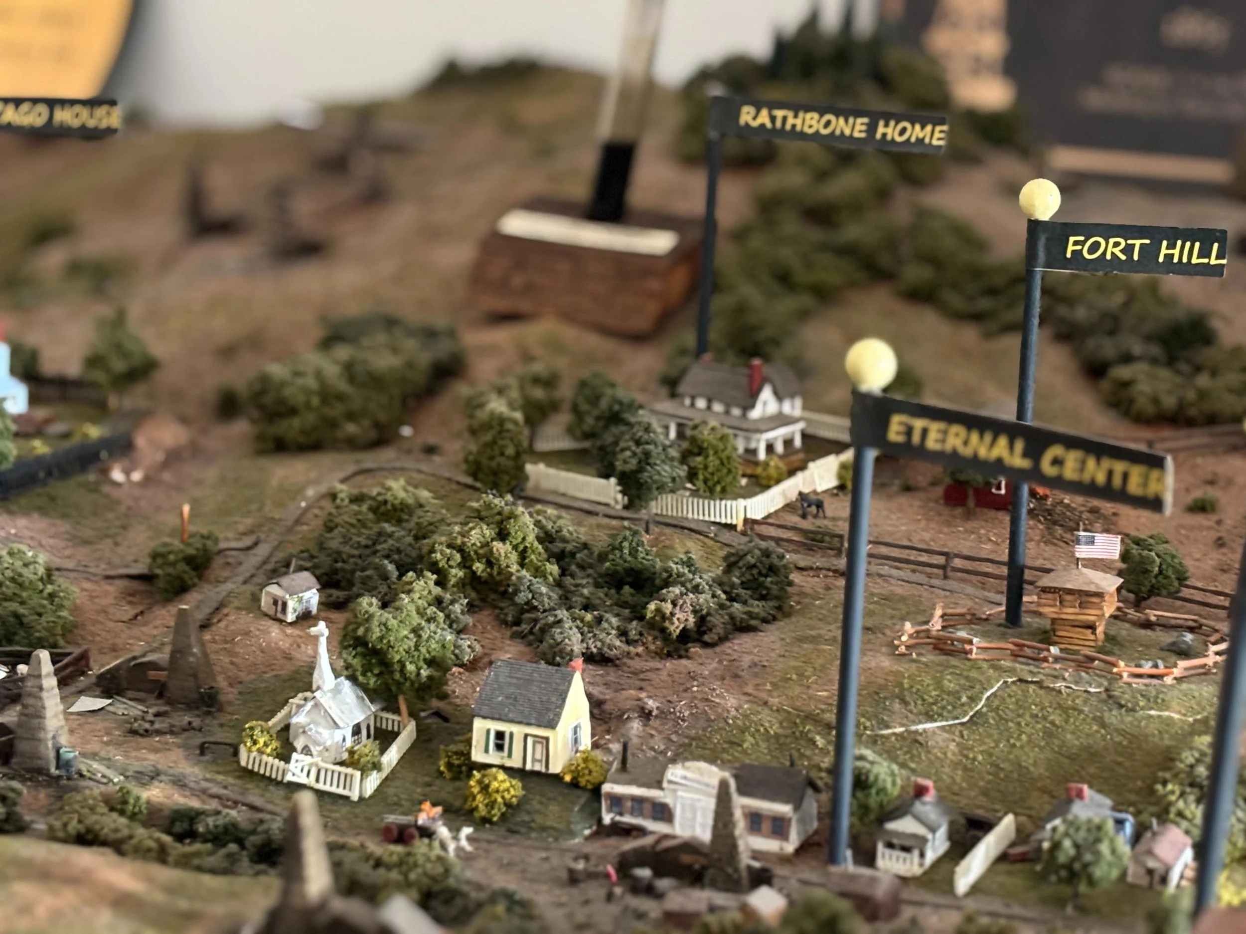 The history of Burning Springs