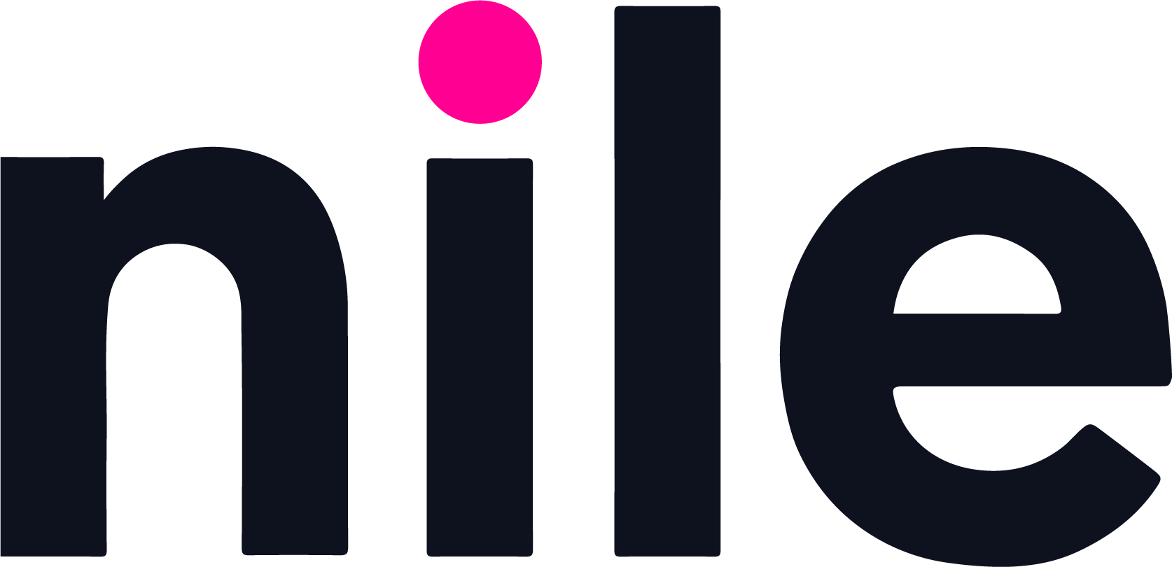 Close-up of the 'mail' logo with black lowercase letters and a pink dot above the 'i'.