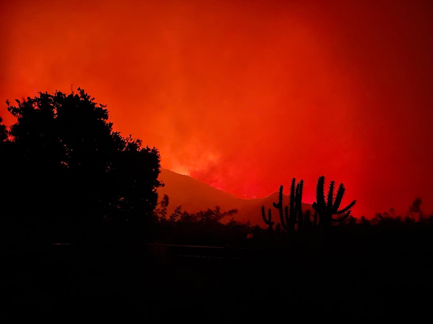 It was an eerie feeling to watch wildfire creep toward our house (pics #1 and #2), my office (pic #3), our street (pic #4), and the campus where we&rsquo;ve built our life (pic #5). But we never experienced terror or dread through it all. I am so gra