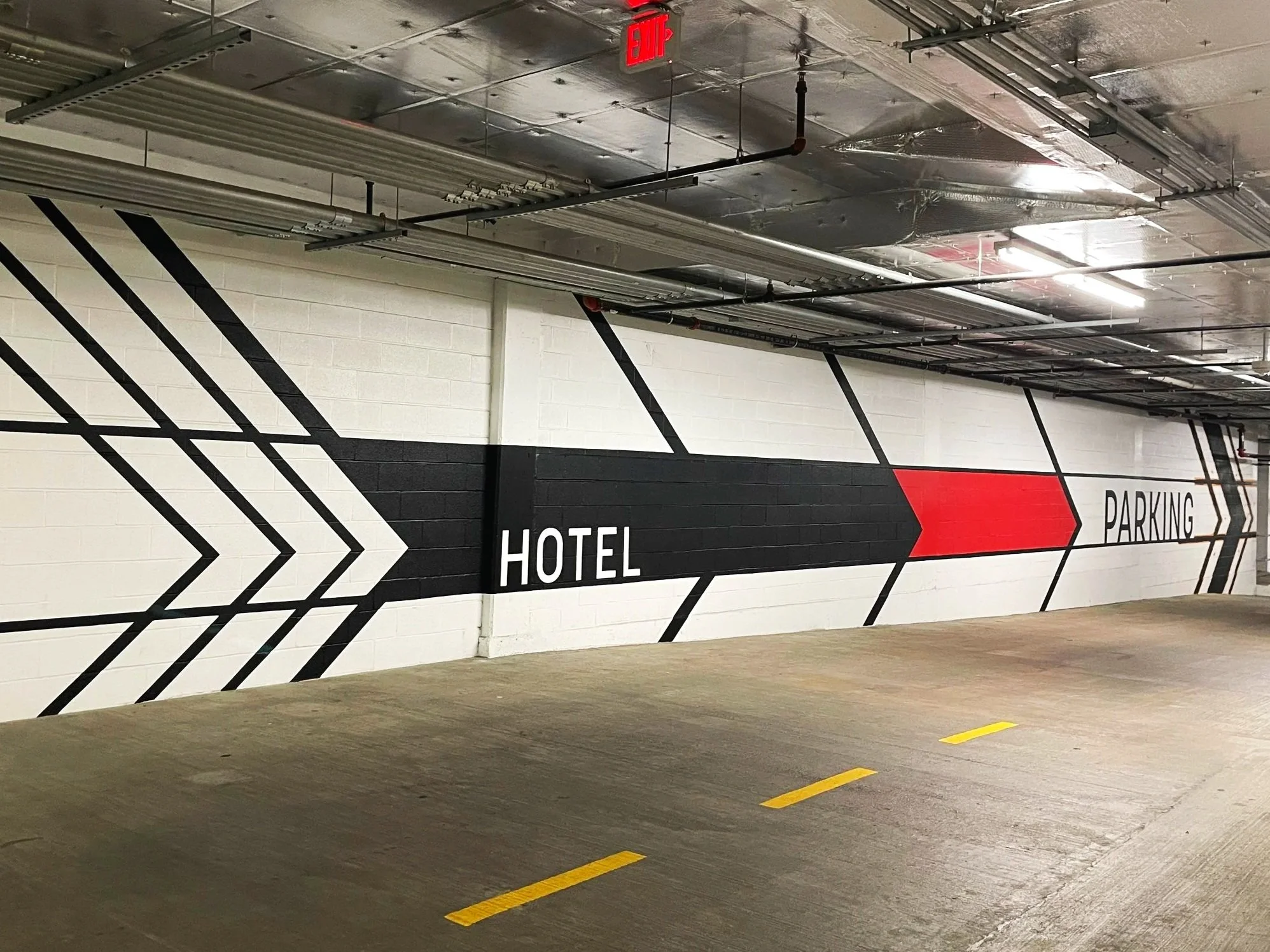 Parking Garage Wayfinding & Graphics