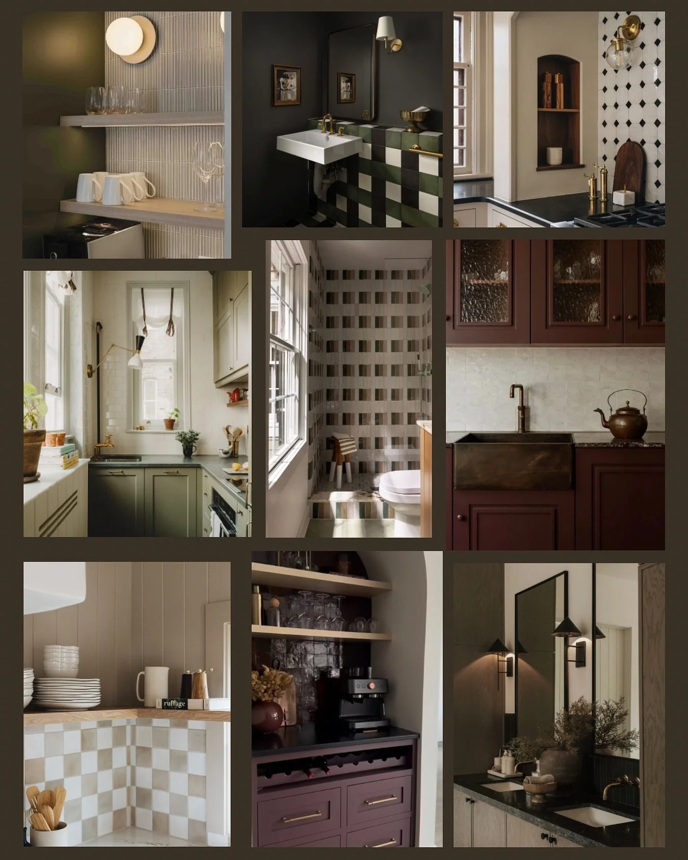 Design magic happens when Warm Contemporary meets Old-World character. This week&rsquo;s inspiration is all about the details &mdash; and of course, beautiful tile! ✨