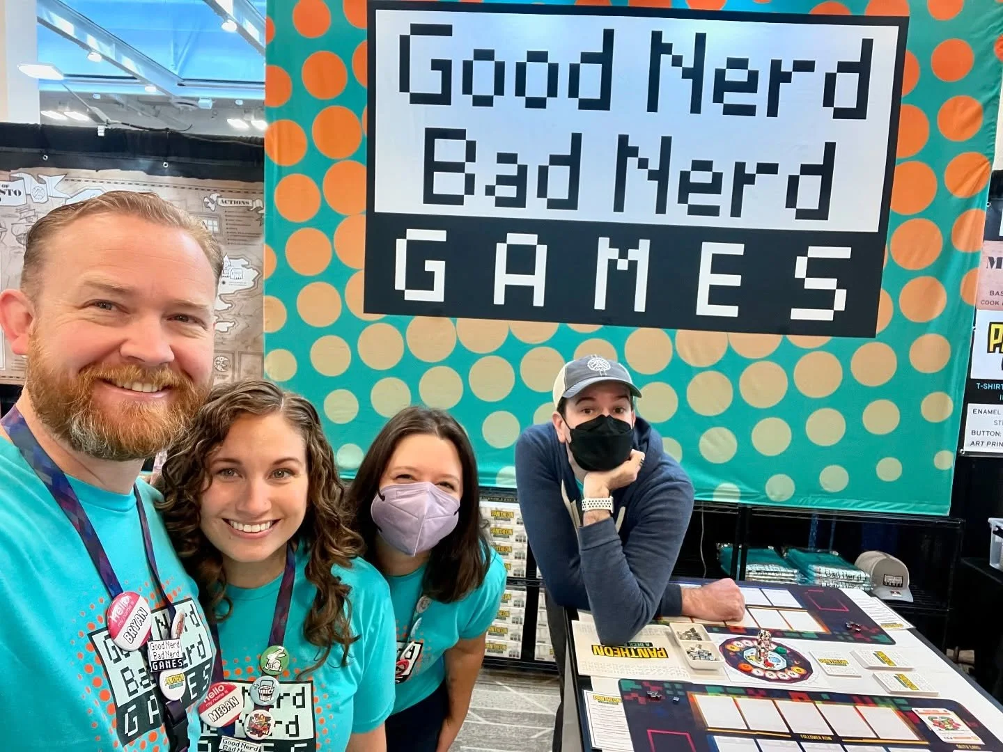 The whole Good Nerd Bad Nerd Games Team is here at PAX West!! Come visit us at Summit Level 2!

#pantheongame#gnbngames#new#twoplayer#deckbuilder#gamenight#boardgame#boardgamegeek#tabletopgaming#tabletopgame#boardgamesofinstagram#paxwest