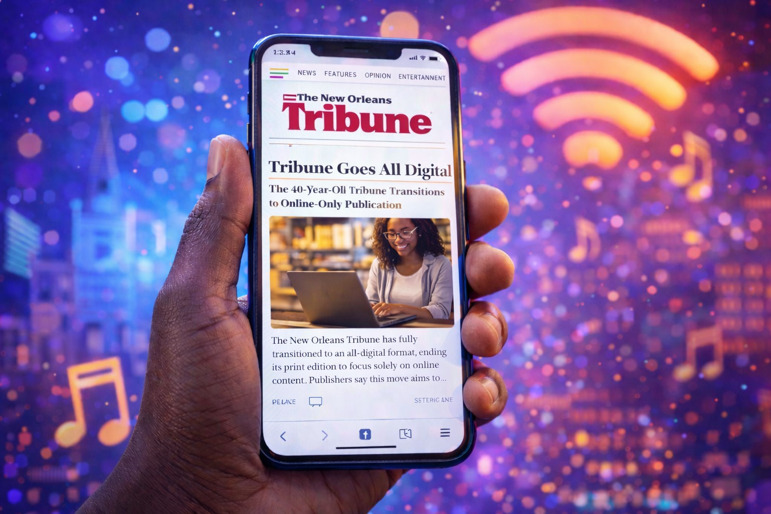 The New Orleans Tribune Announces Transition to Digital-Only Publication
