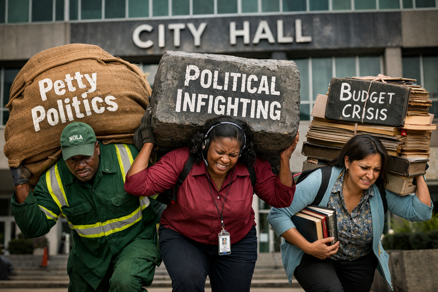 Somebody Has to Say It: The New Year Calls for Action, Not Accusations or Anxiety for City Workers