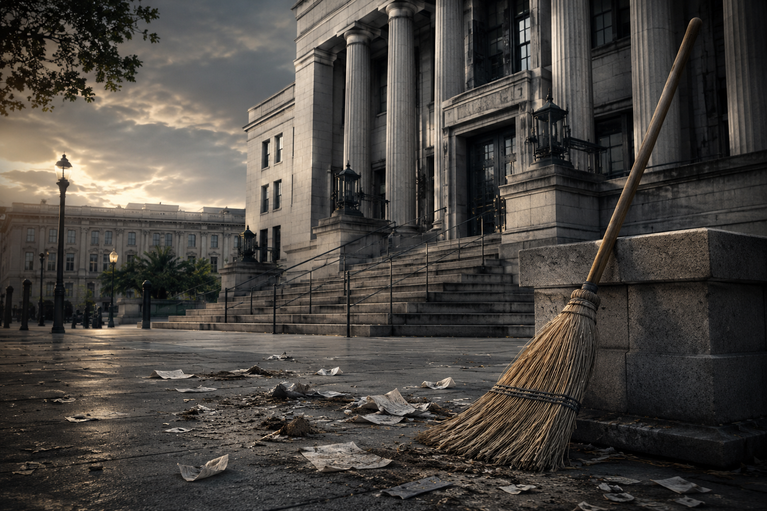Somebody Has to Say It: Sweep Around Your Own Front Door