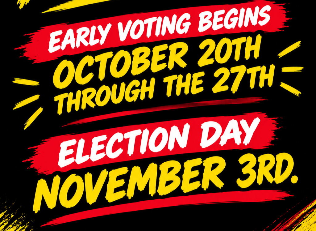 New Orleans, It's Time to Vote: Early Voting Starts Oct. 20