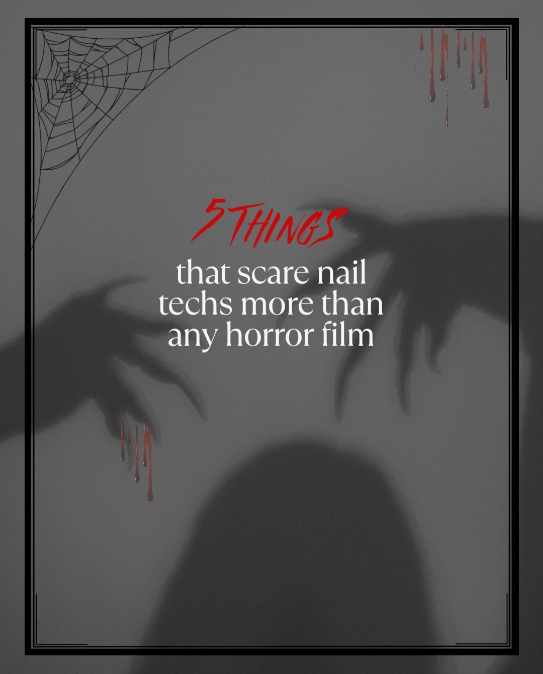 Ghost your ex NOT your nail tech 👻

CALL 781-224-0800 or TEXT 781-462-7444 to schedule your appointment!