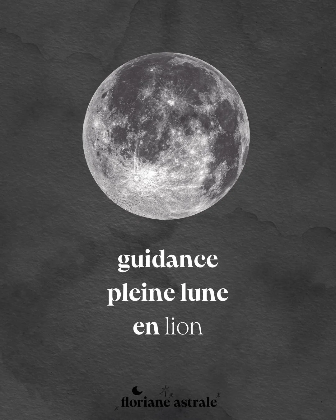 🌑 C&rsquo;est la Pleine Lune en lion ♌️ ce dimanche 1er f&eacute;vrier 

🌞 Je t&rsquo;ai pr&eacute;par&eacute; une guidance pour vivre au mieux ce passage 

💜 Dis-moi si &ccedil;a te parle en commentaires 

💌 Et si tu veux un &eacute;clairage pou