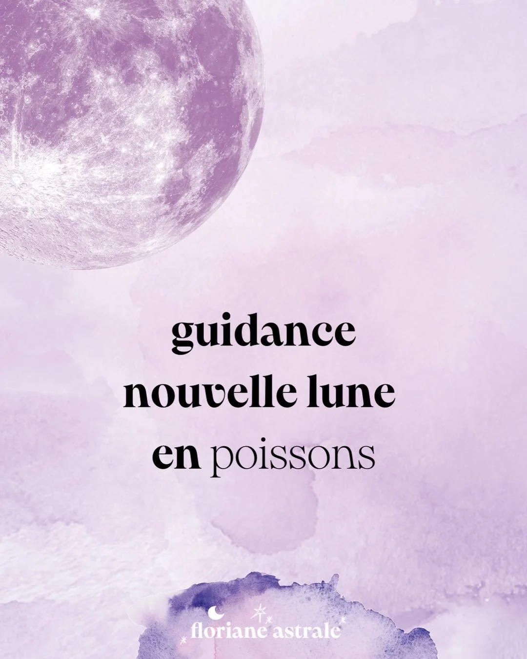 🔮 Nouvelle lune en poissons ♓️

🌙 Je t&rsquo;ai pr&eacute;par&eacute; une guidance comme d&rsquo;hab pour te pr&eacute;parer aux &eacute;nergies de cette lunaison puissante

💥 Et si t&rsquo;as besoin d&rsquo;un &eacute;clairage, que tu te sens per